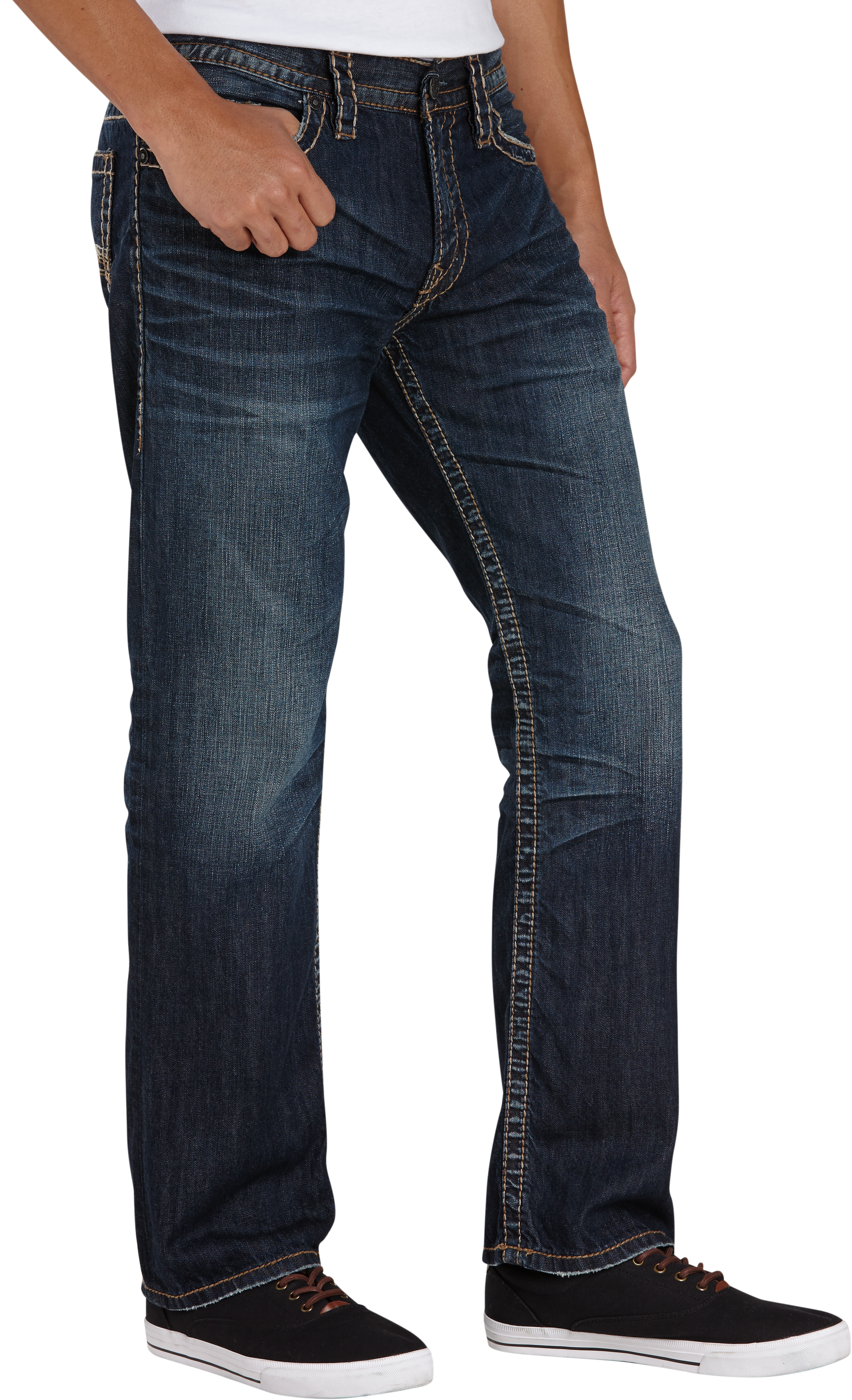 Silver Jeans Nash Heritage Slim Fit Dark Wash Jeans - Men's Sale | Men ...