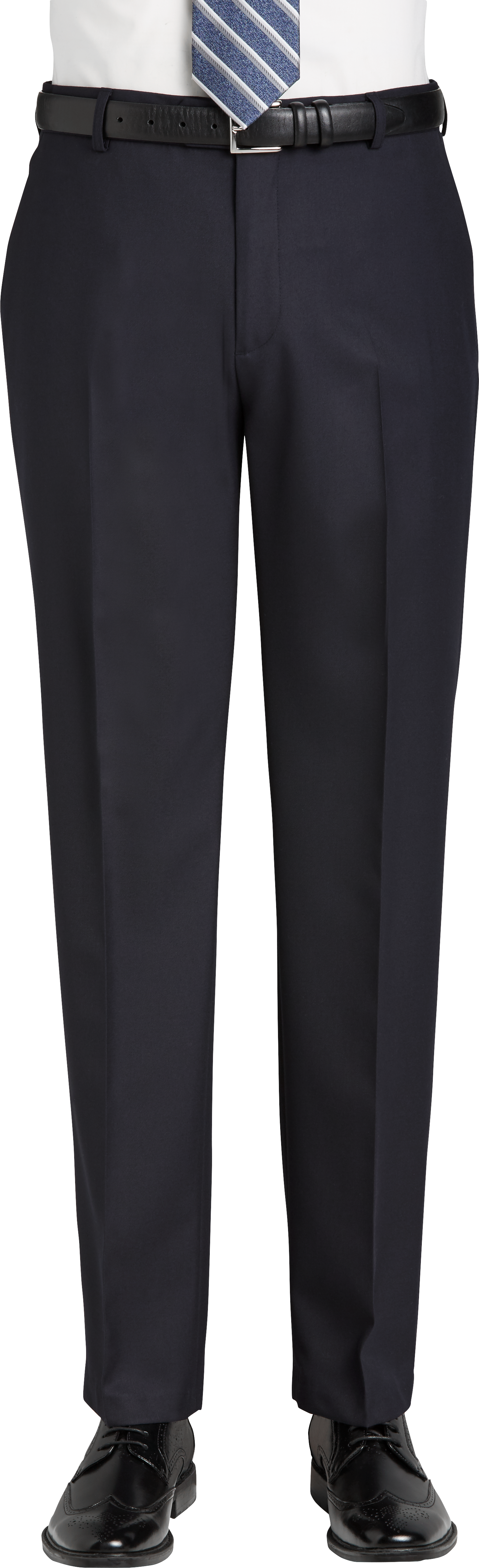 Joseph & Feiss Navy Classic Fit Dress Pants - Men's Sale | Men's Wearhouse
