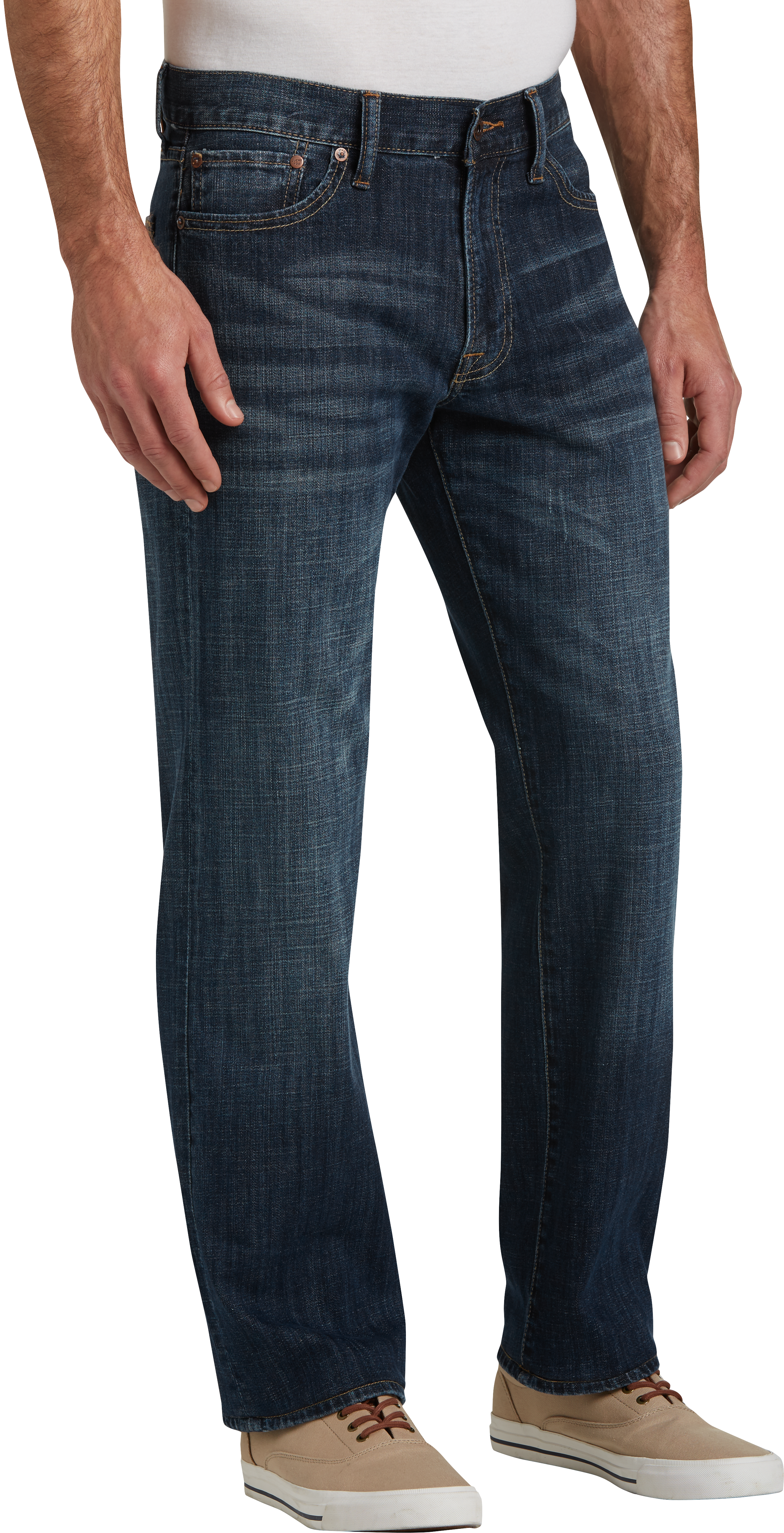 Lucky Brand 361 Greenfield Dark Wash Classic Fit Jeans - Men's Sale ...