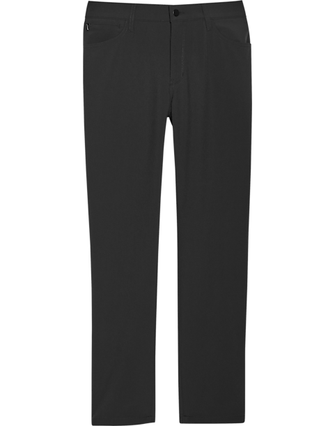 Awearness Awear-Tech Slim Fit 5-Pocket Tech Pants (Size 32: & Black)