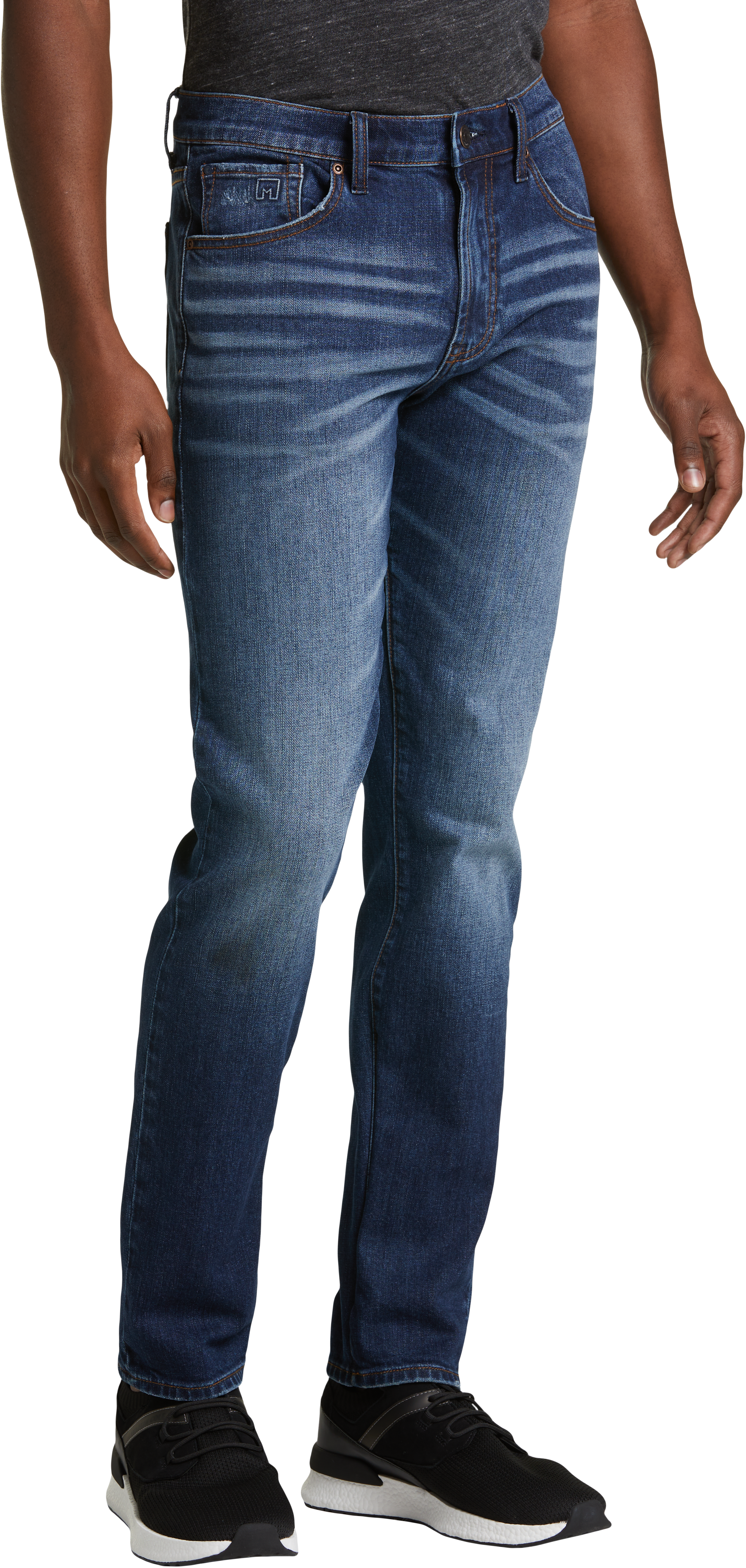 dark rinse jeans mens