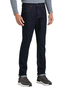 Collection by Michael Strahan Gramercy Dark Blue Wash Straight Fit Jeans