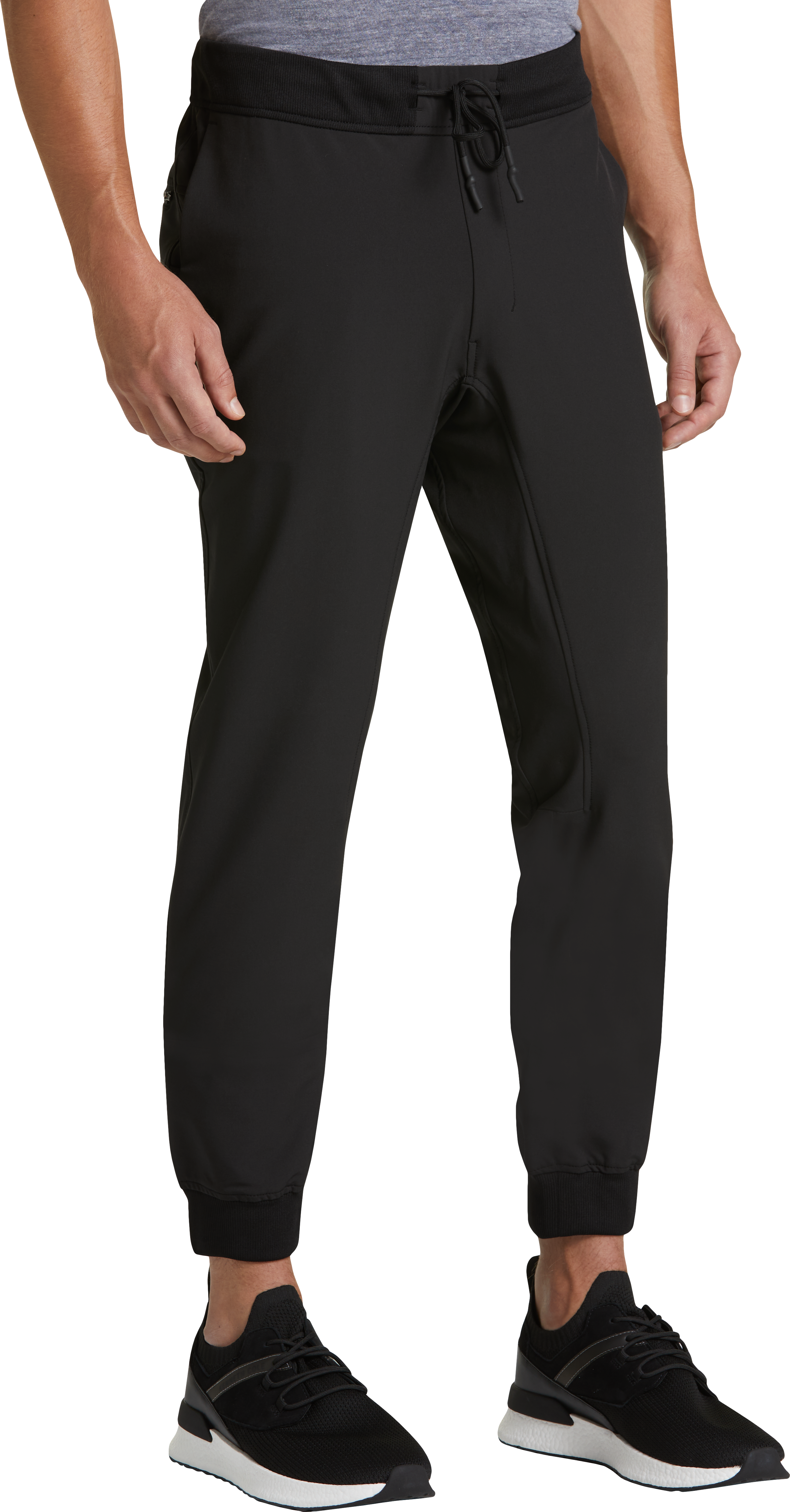 Awearness Kenneth Cole AWEAR-TECH Modern Fit Jogging Pants, Black - Men ...