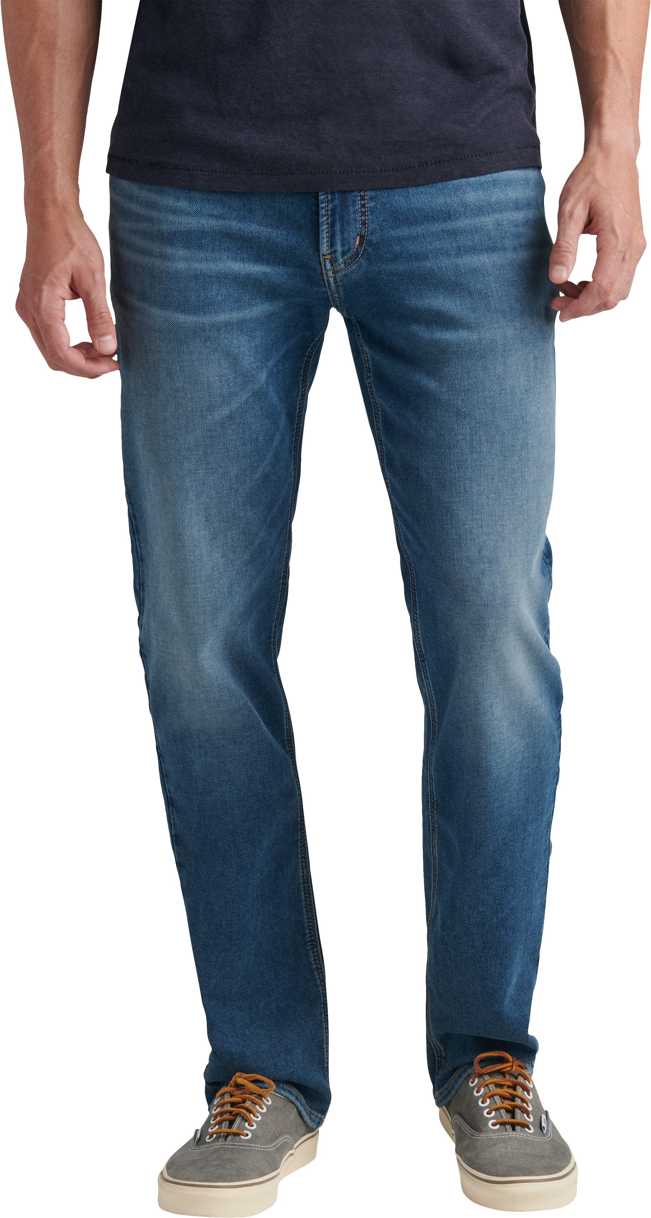 Authentic by Silver Jeans Co. Athletic Fit Jeans, Medium Blue Wash ...