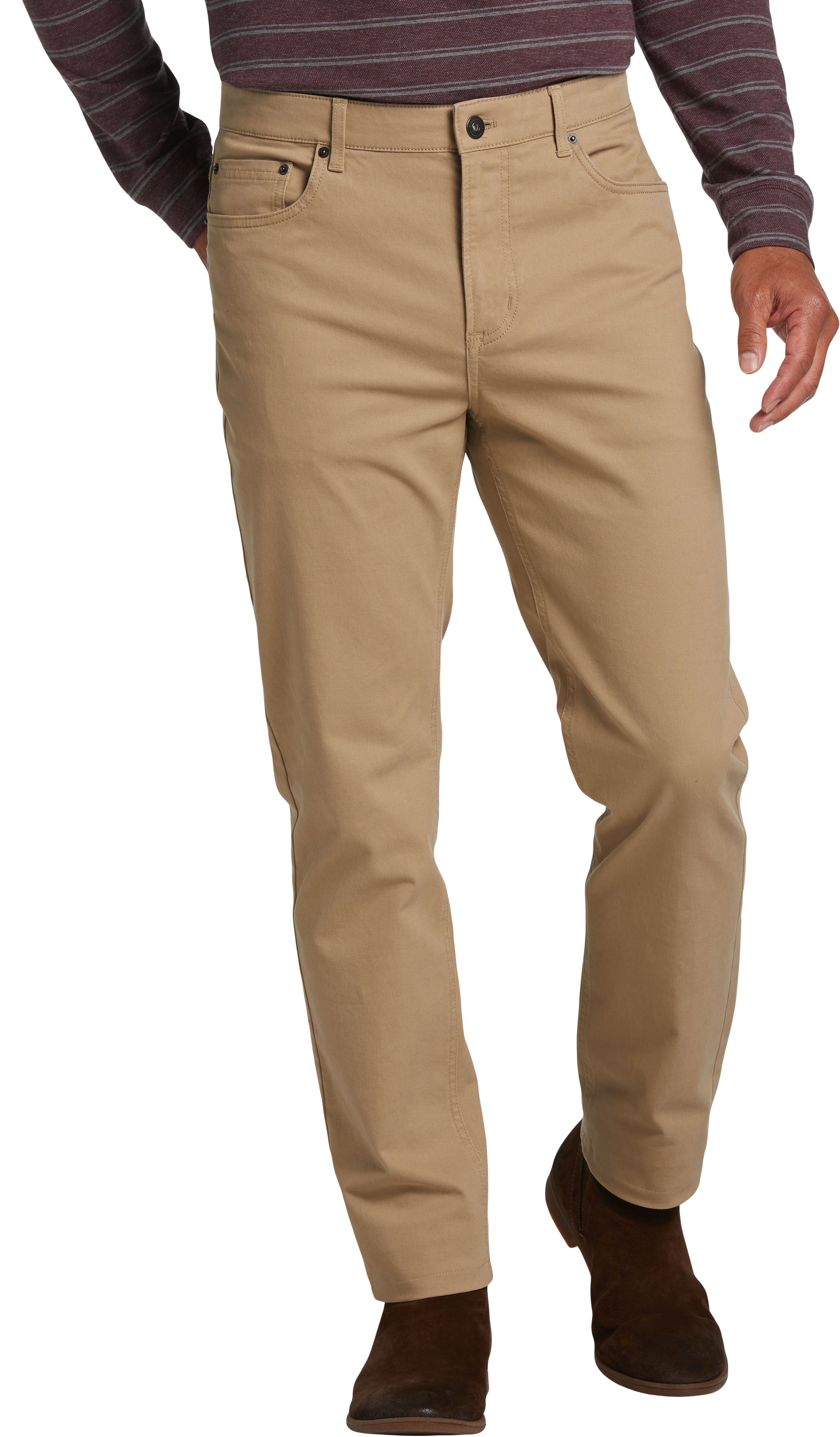 modern fit khaki pants