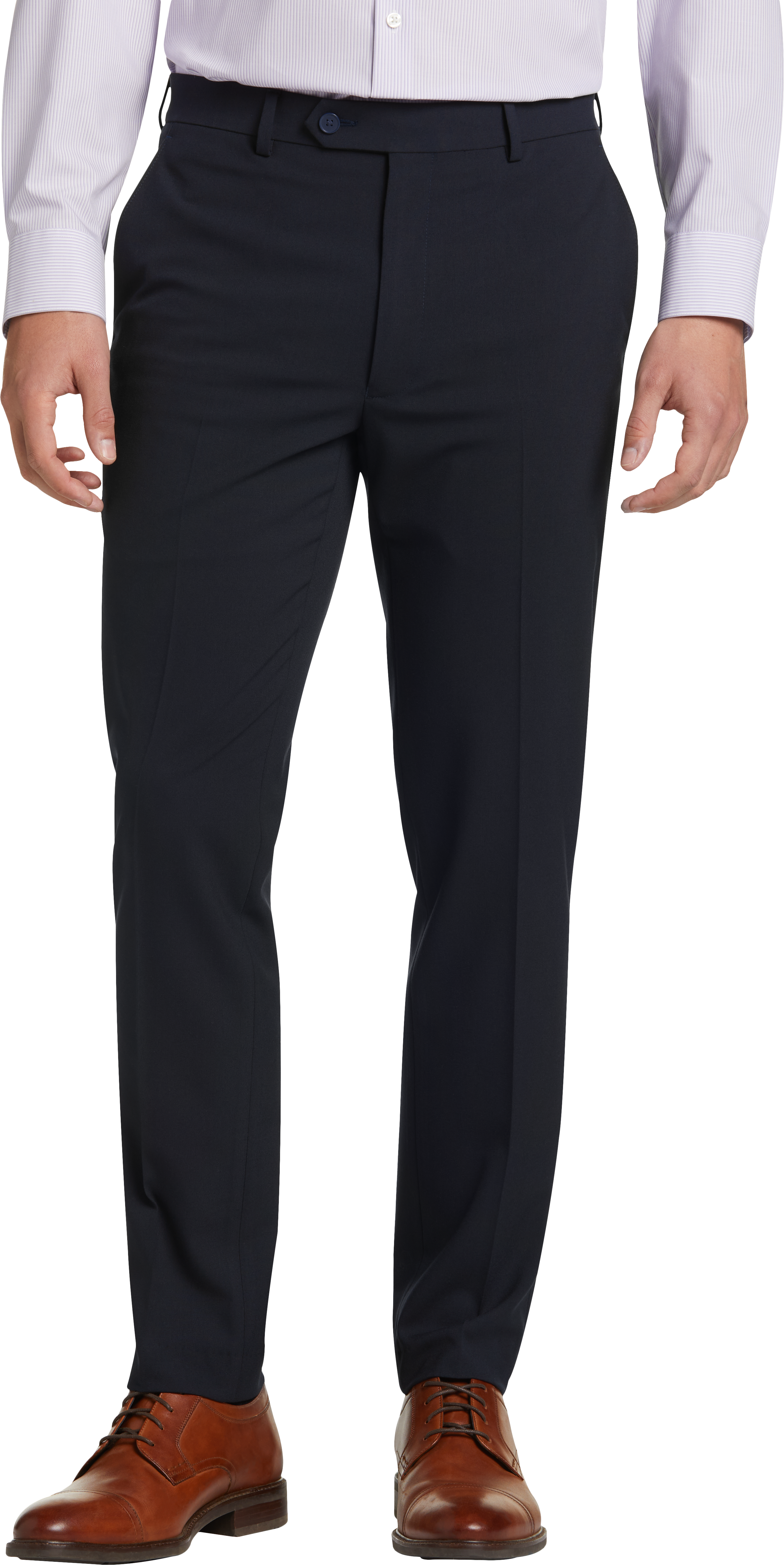 Armoedig vacuüm Kreta Calvin Klein Jayden Skinny Fit Stretch Dress Pant, Navy - Men's Pants |  Men's Wearhouse