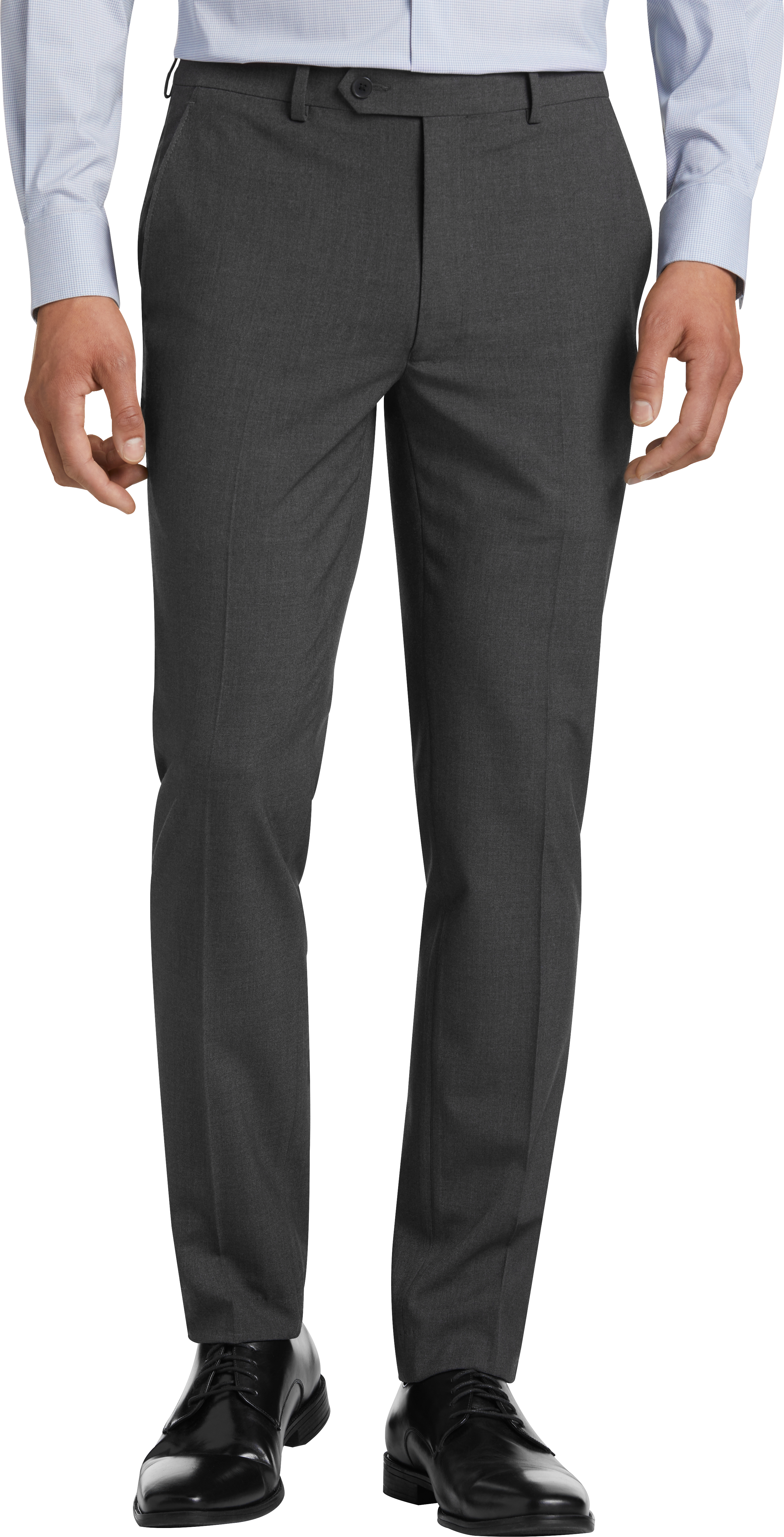 Calvin Klein Jayden Skinny Fit Stretch Dress Pant, Gray - Men's Pants |  Men's Wearhouse