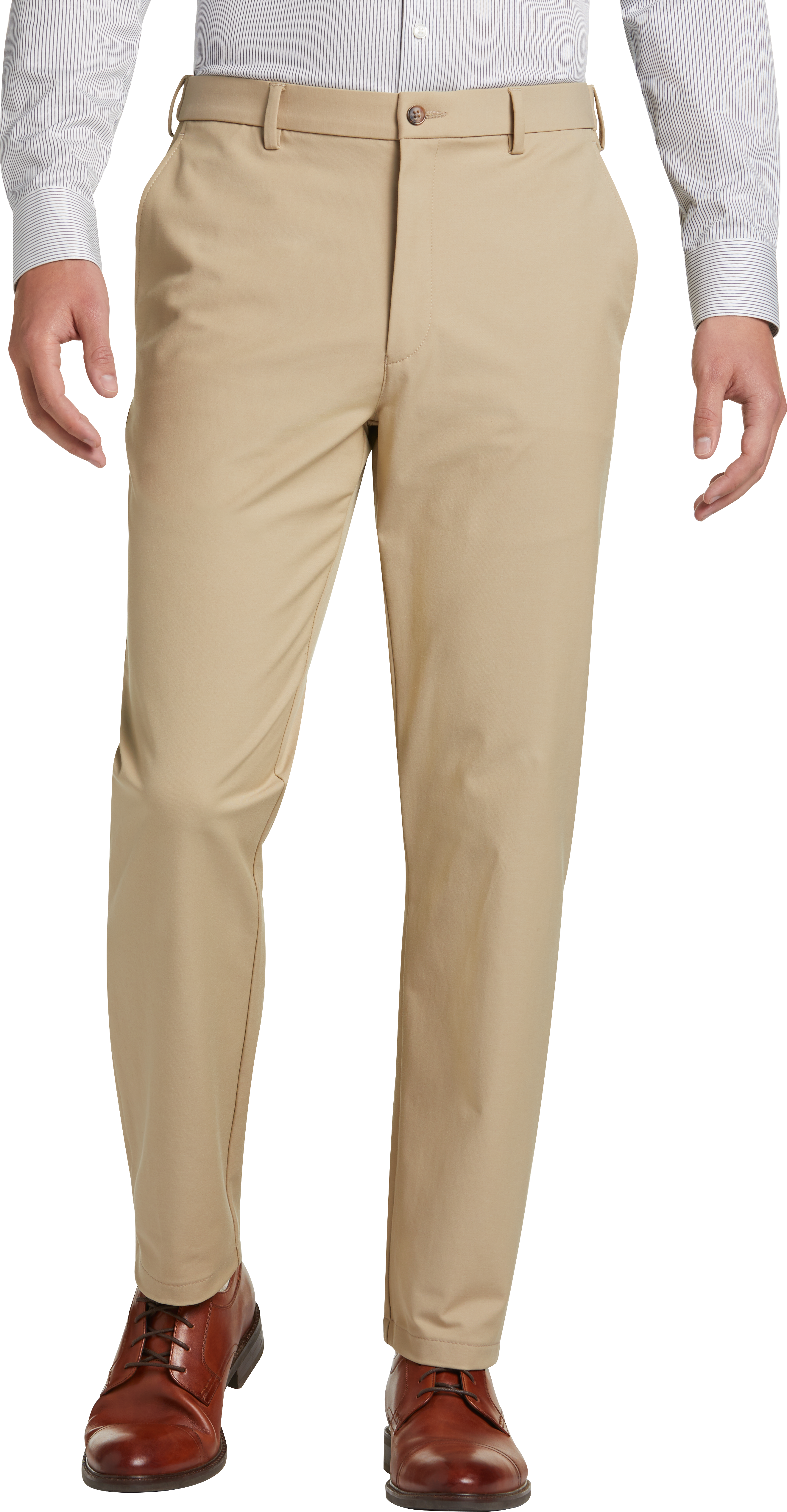 Lauren By Ralph Lauren Norton Classic Fit Stretch Dress Pants, Beige ...