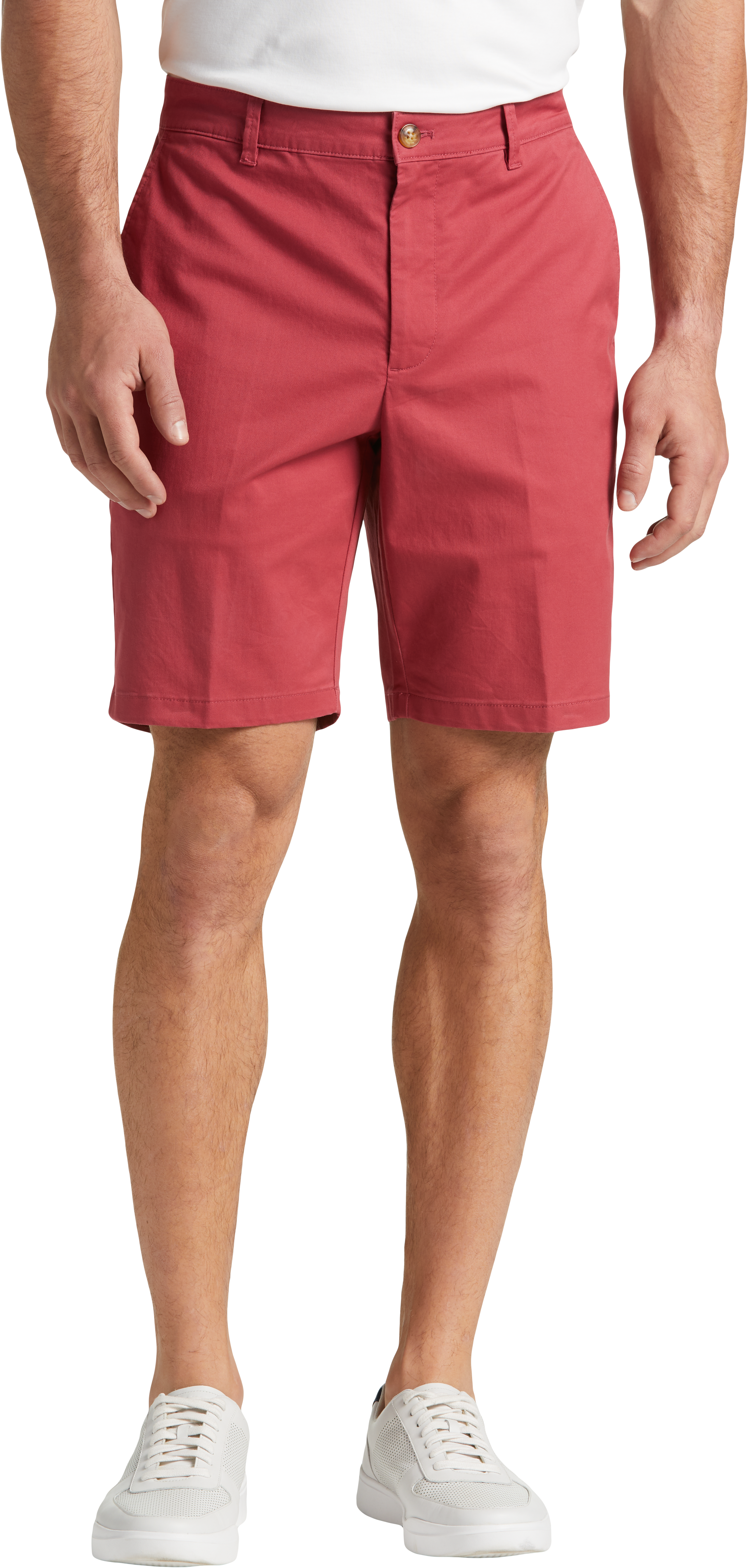 muggen stilhed Pris Joseph Abboud Modern Fit Shorts, Nantucket Red - Men's Pants | Men's  Wearhouse