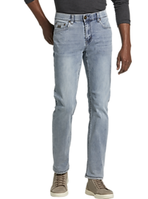 Mens Jeans, Pants - Black Bull Modern Fit MAD 5-Pocket Jeans, Light Wash - Men's Wearhouse