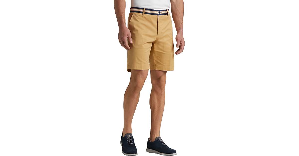 Con.Struct Slim Fit Shorts, Tan - Men's Sale | Men's Wearhouse
