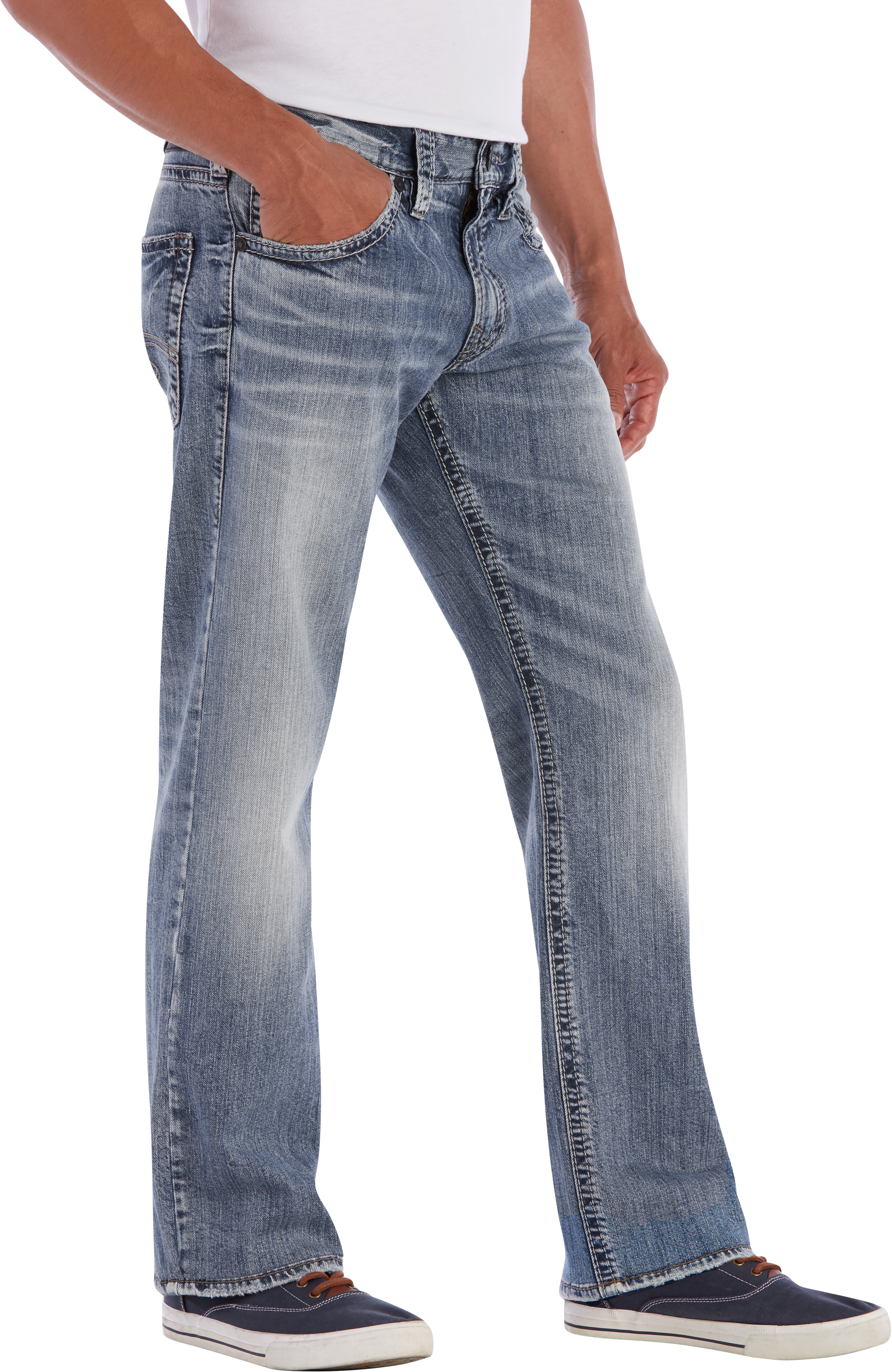 men's wearhouse silver jeans