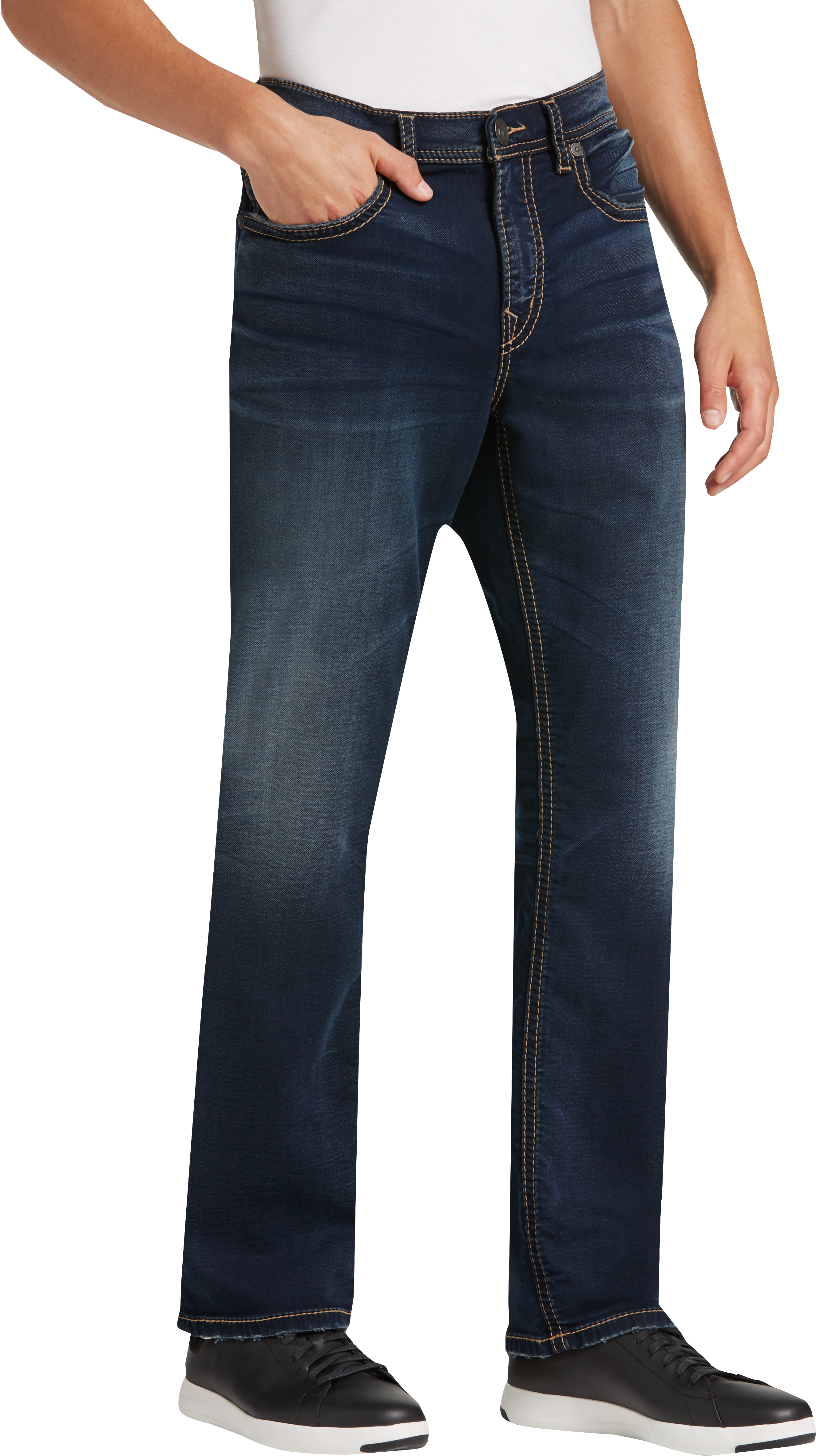 men's wearhouse silver jeans