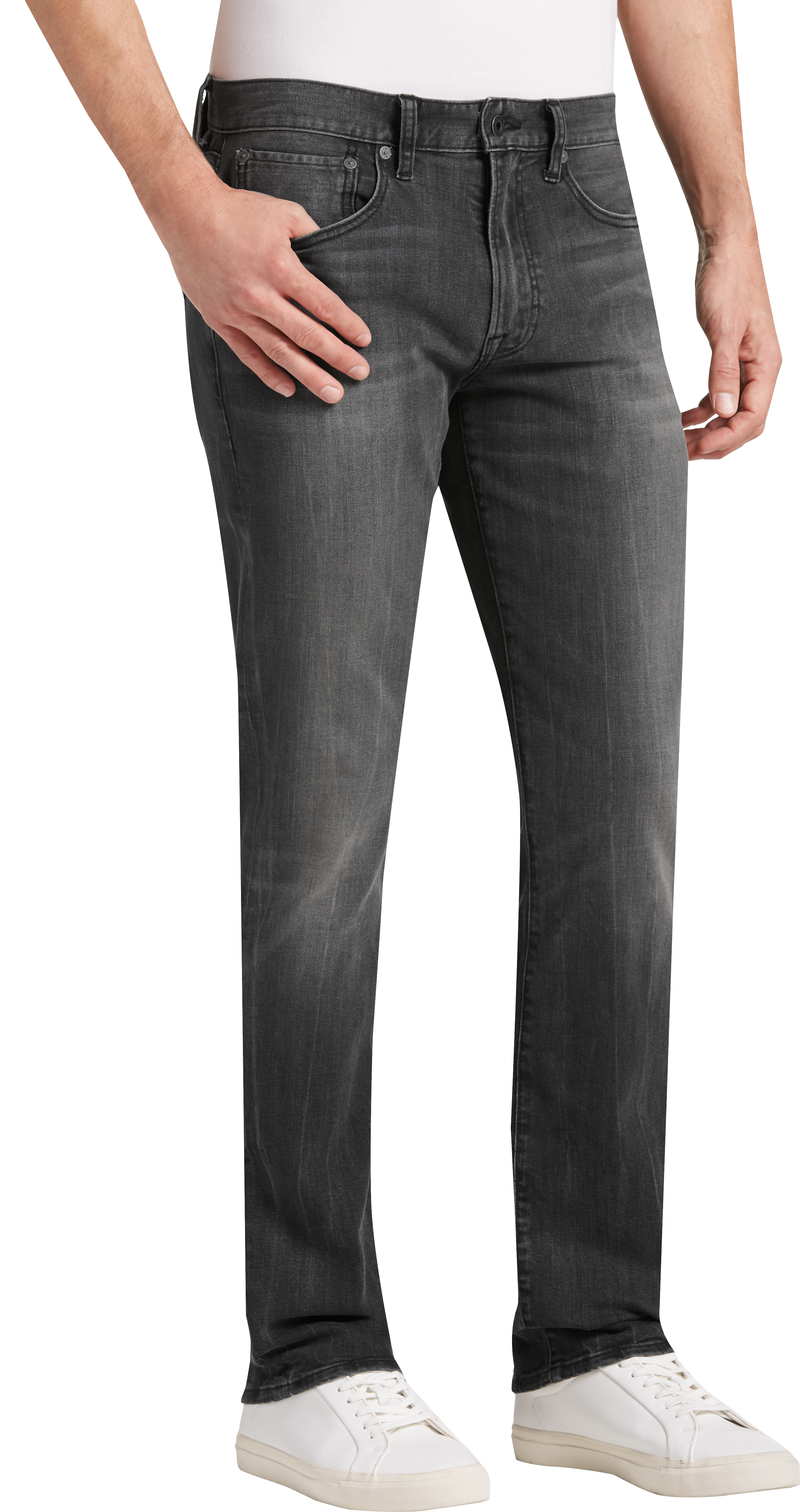 Lucky Brand 121 Duncan Gray Wash Slim Fit Jeans - Men's Sale | Men's ...