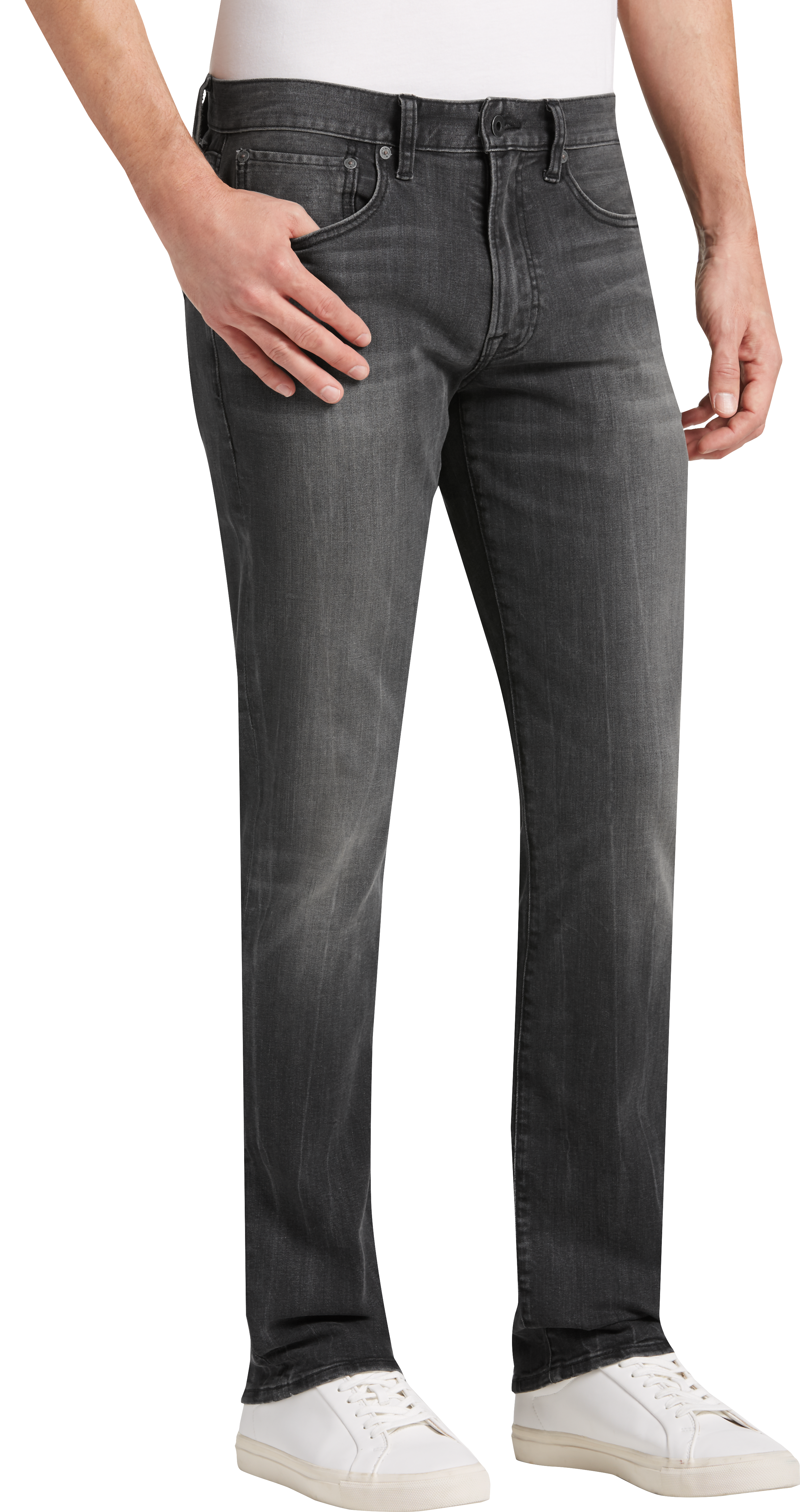 lucky brand ripped jeans mens