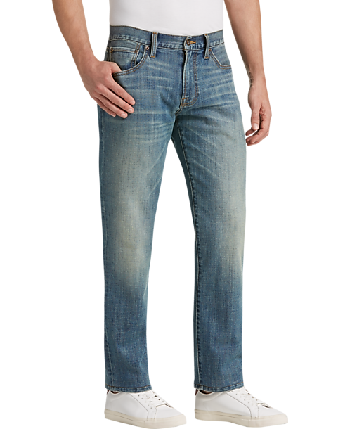 Lucky Brand 181 Grand Prairie Light Wash Relaxed Fit Jeans - Men's Big ...