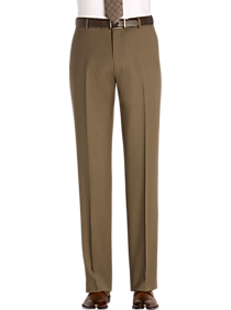 Mens Awearness Kenneth Cole, Brands - Awearness Kenneth Cole Modern Fit Wool Dress Pants, Taupe - Men's Wearhouse