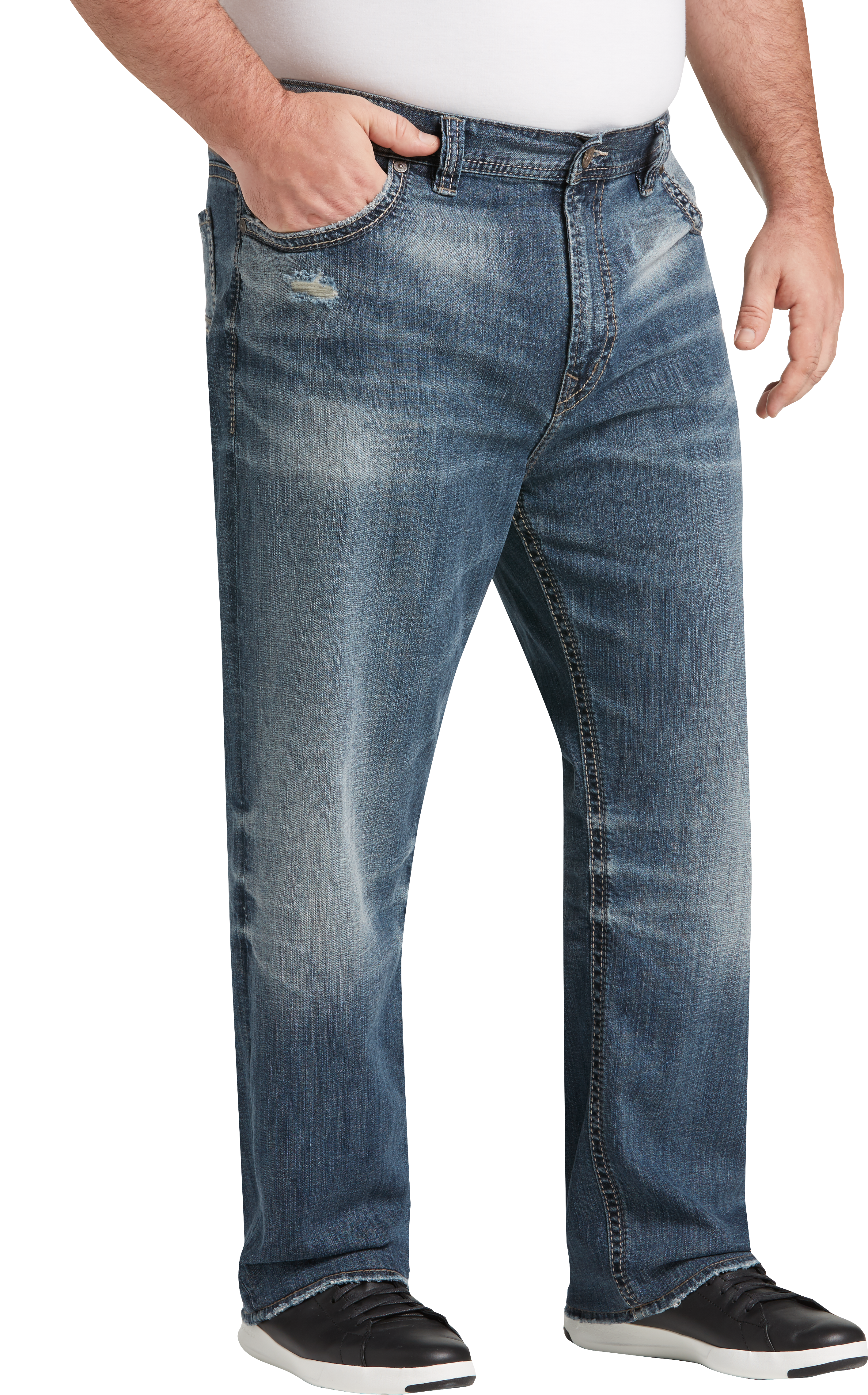 men's wearhouse silver jeans