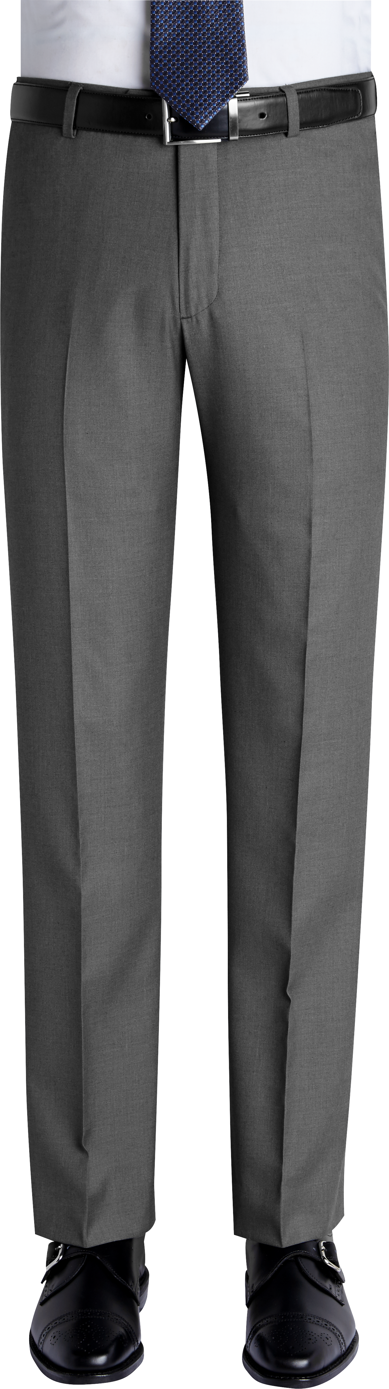 Pronto Uomo Gray Slim Fit Dress Pants - Men's Sale | Men's Wearhouse