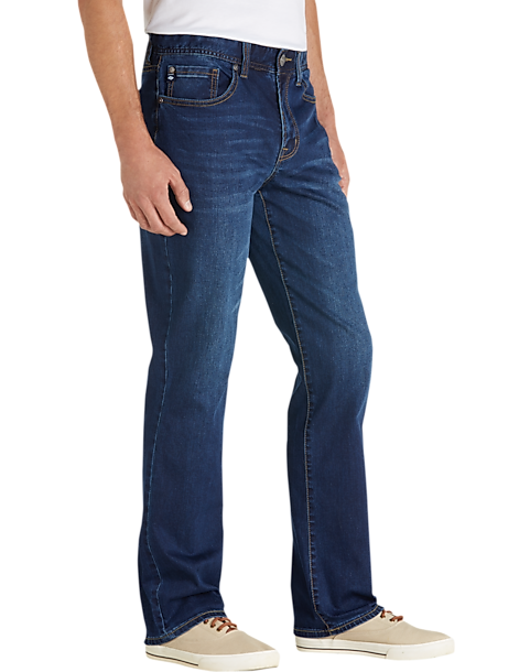 Joseph Abboud Blue Wash Classic Fit Jeans - Men's Pants | Men's Wearhouse