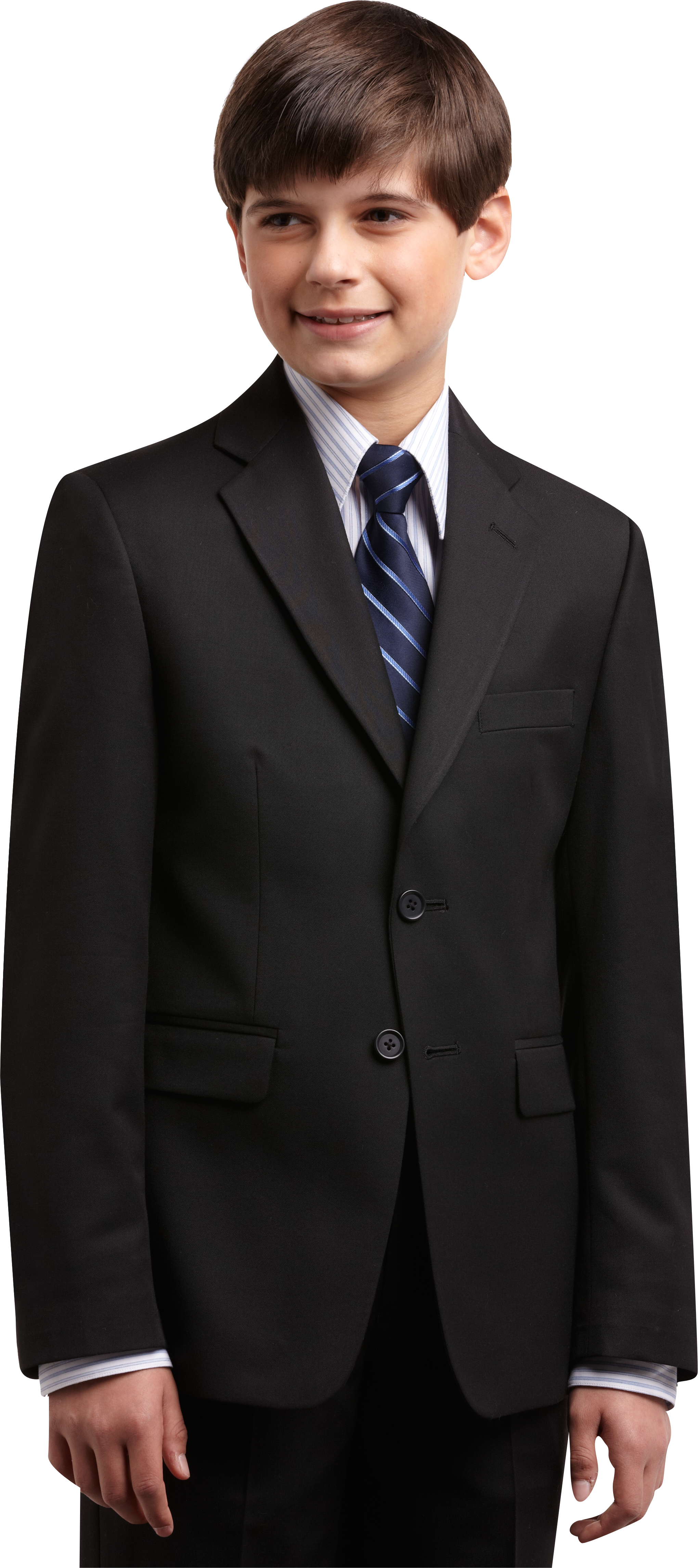 boys black formal trousers
