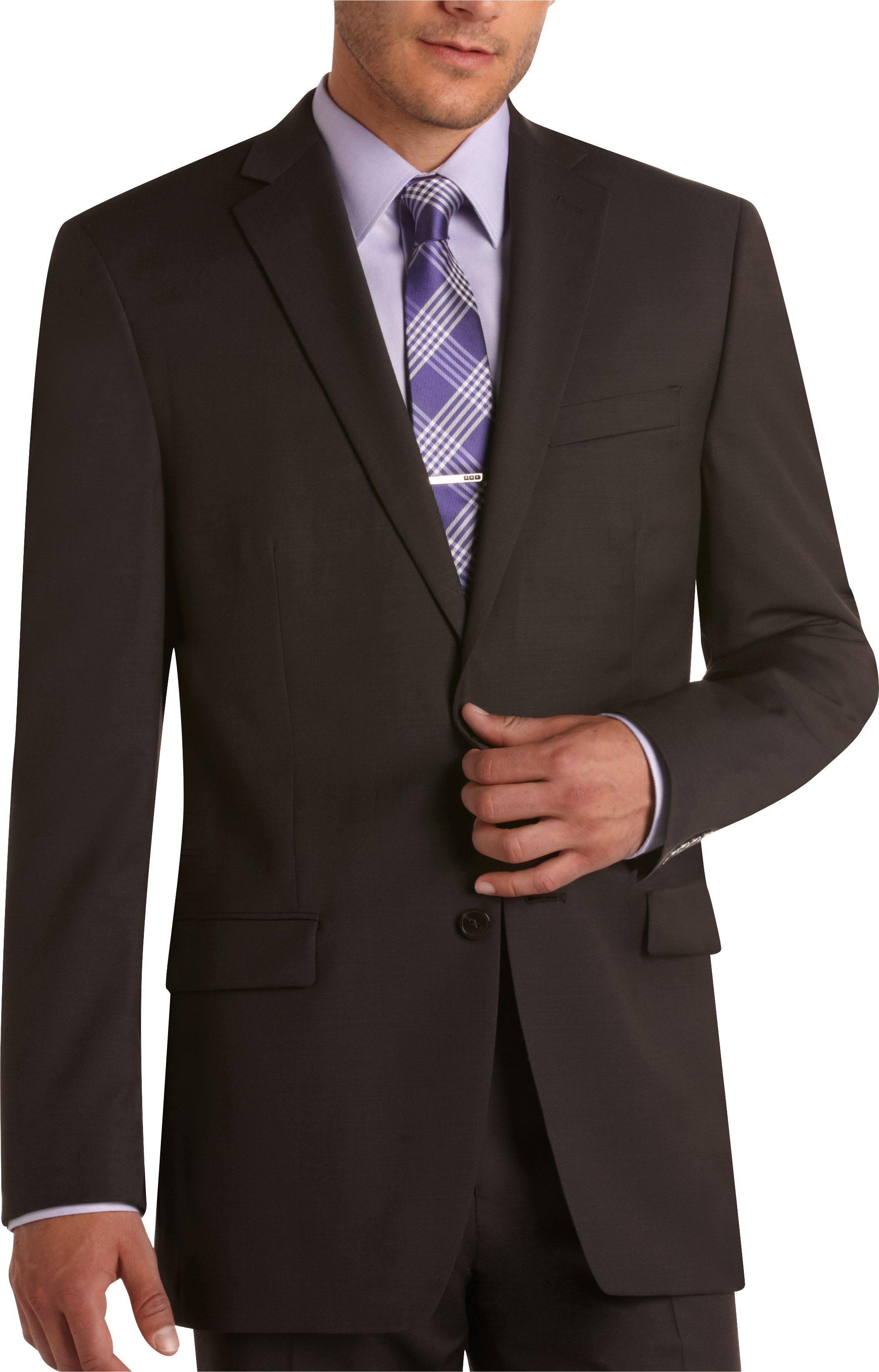 Calvin Klein Brown Slim Fit Suit - Men's Sale | Men's Wearhouse