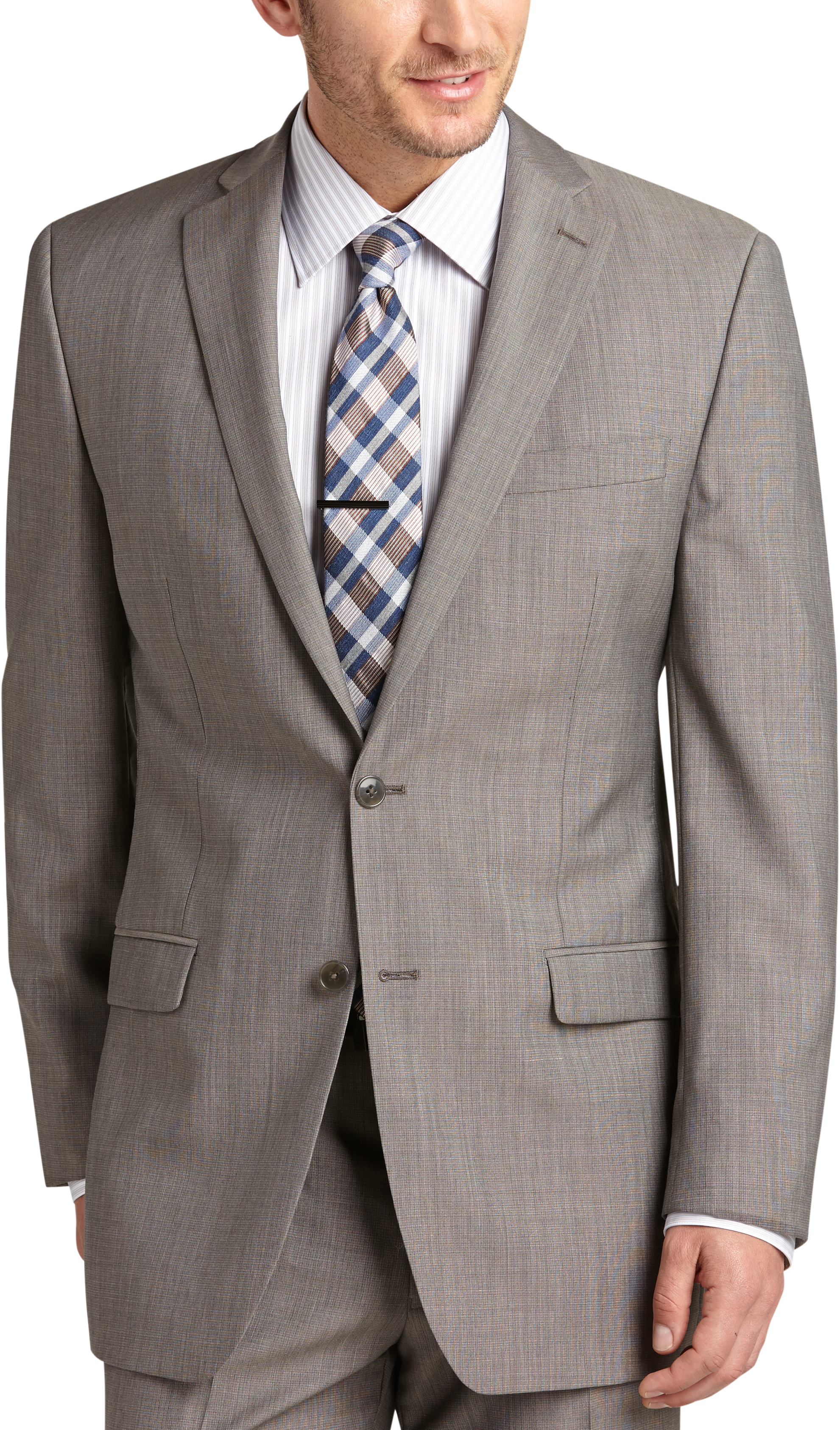 calvin klein slim fit suit men's wearhouse