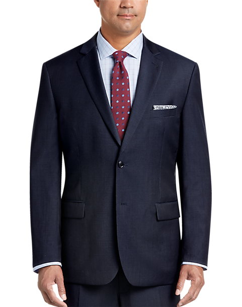 Pronto Uomo Platinum Modern Fit Suit, Navy - Men's Sale | Men's Wearhouse