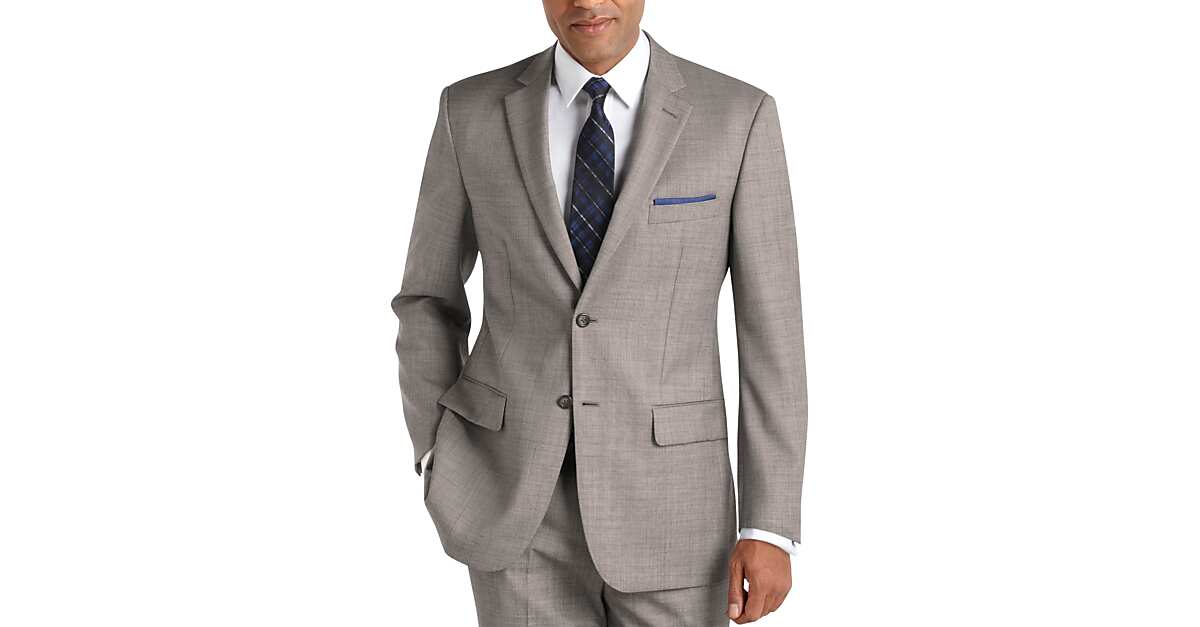 Pronto Uomo Black And White Sharkskin Suit Men S Sale Men S Wearhouse