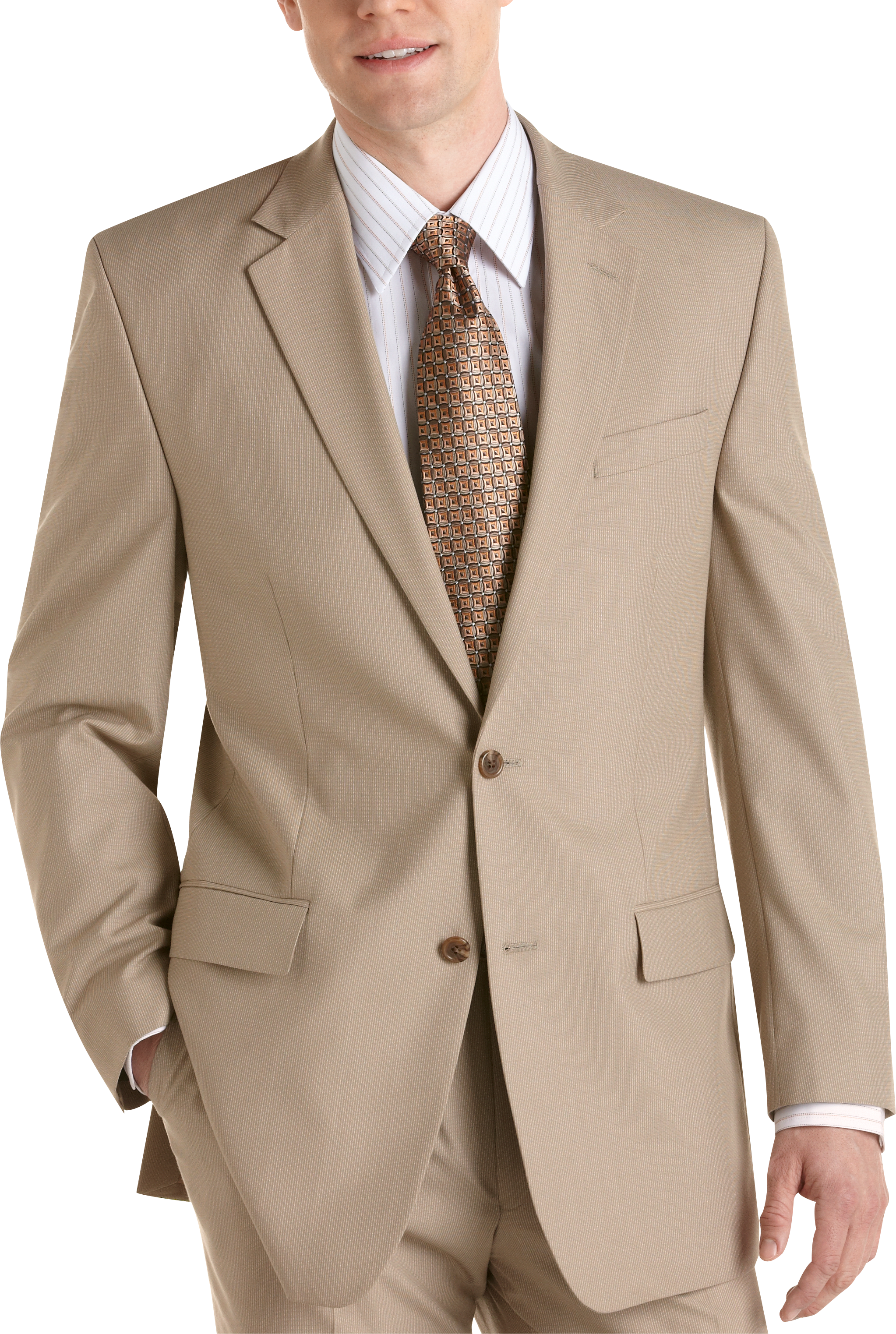 michael kors tan suit