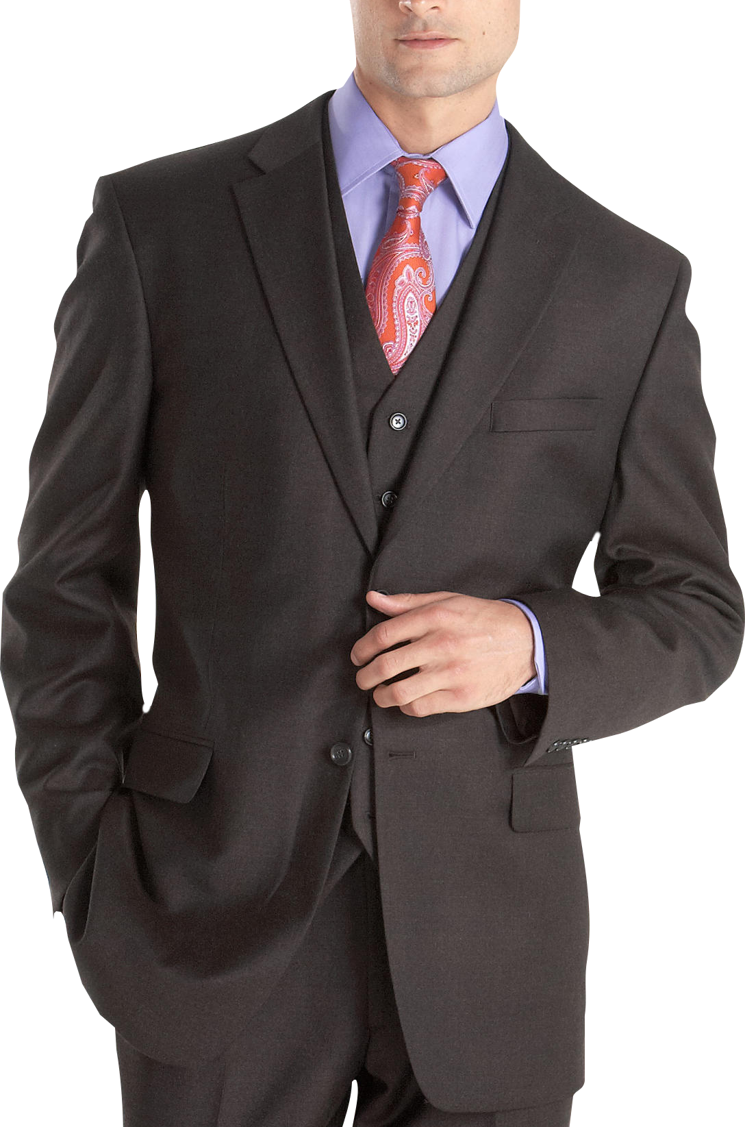 cream slim suit