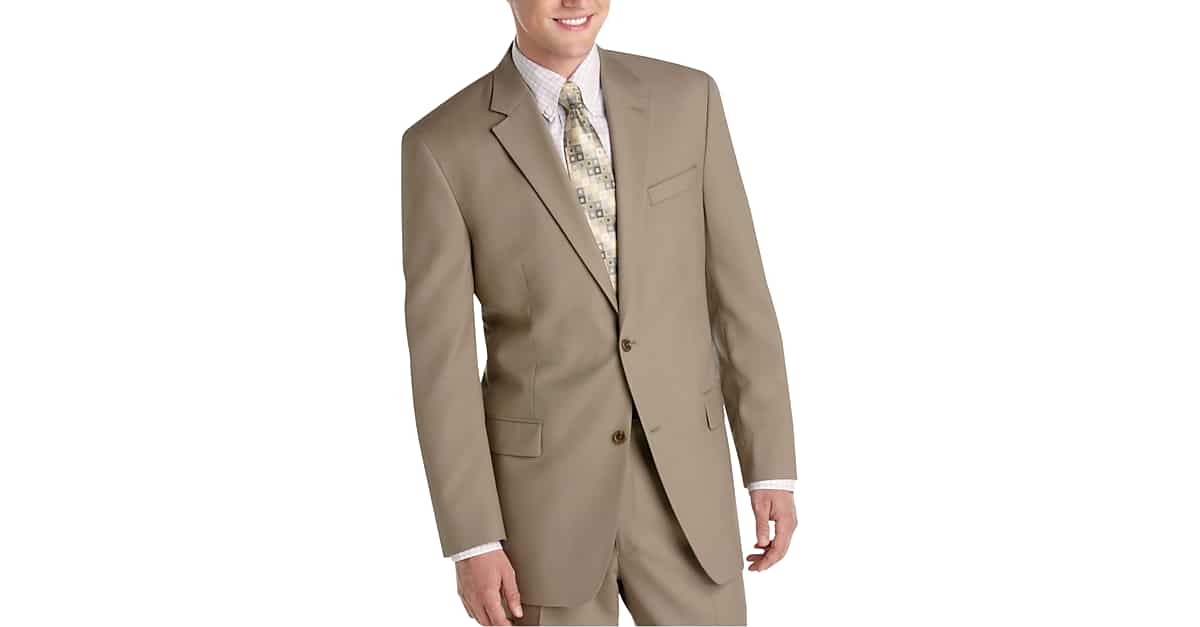 Bill Blass Tan Suit Men S Sale Men S Wearhouse