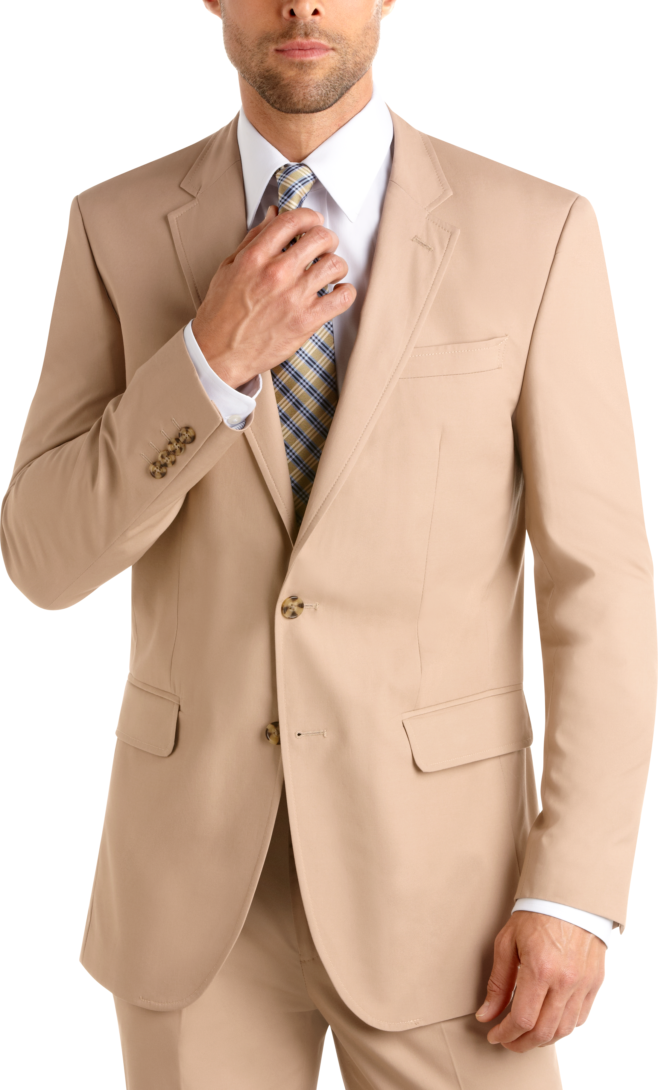 tommy hilfiger khaki suit