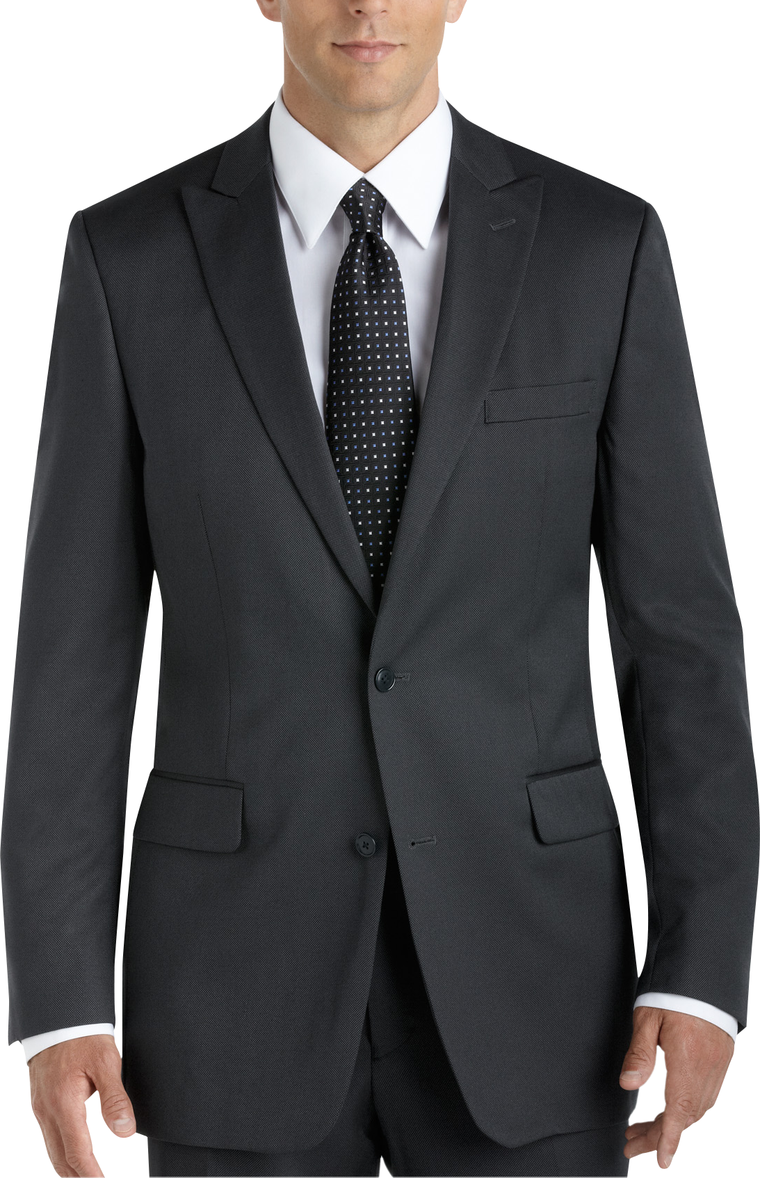 Andrew Fezza Blue Birdseye Suit - Men's Sale | Men's Wearhouse