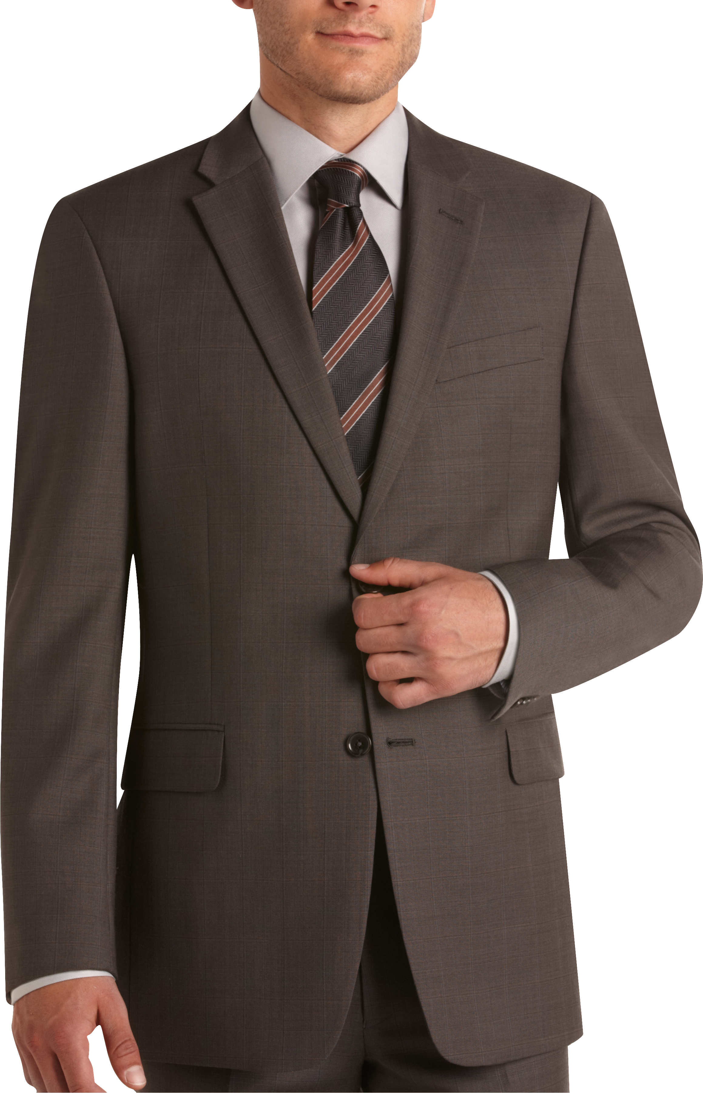 men's wearhouse brown suits