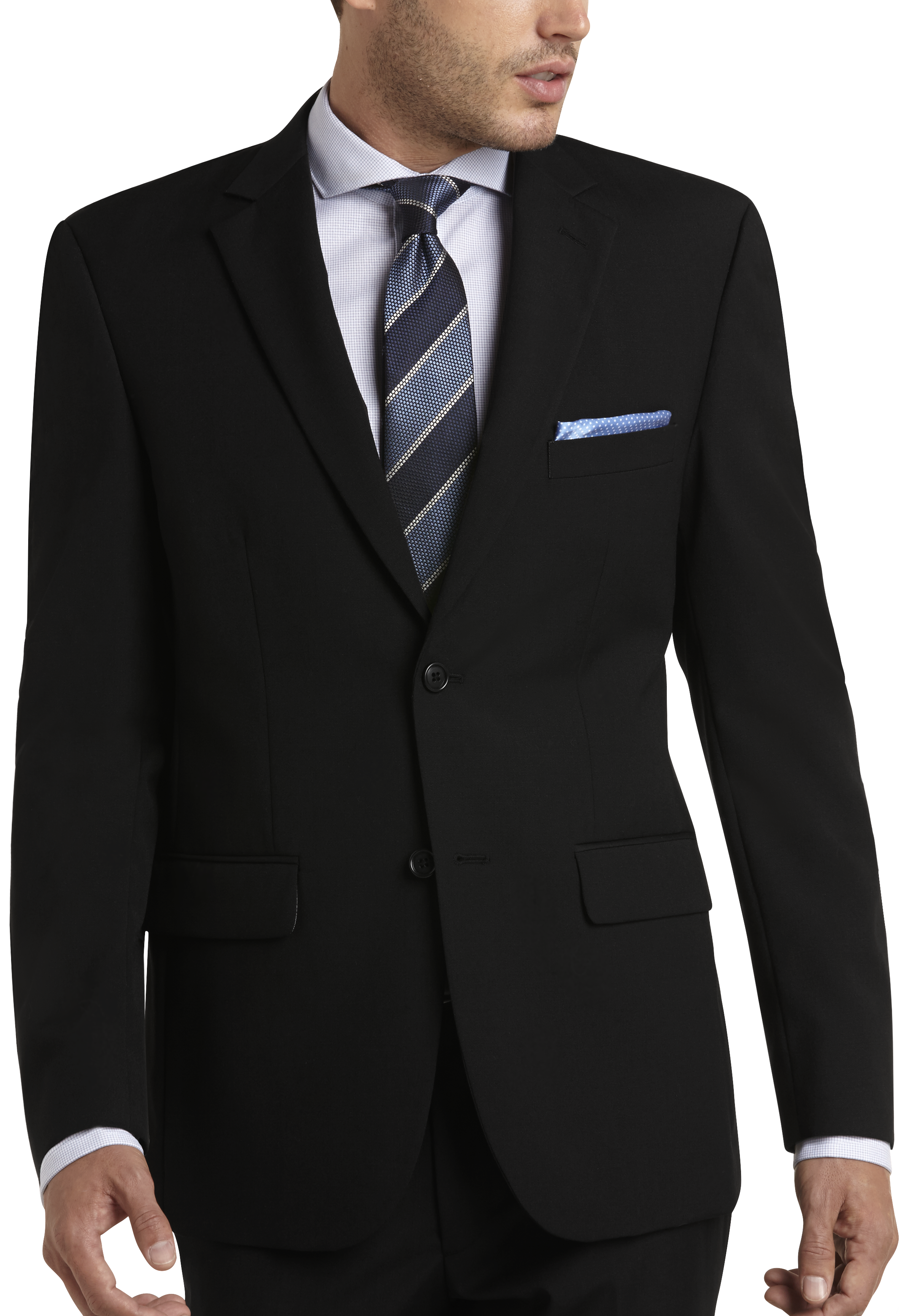 Pronto Uomo Black Modern Fit Suit - Men's Sale | Men's Wearhouse