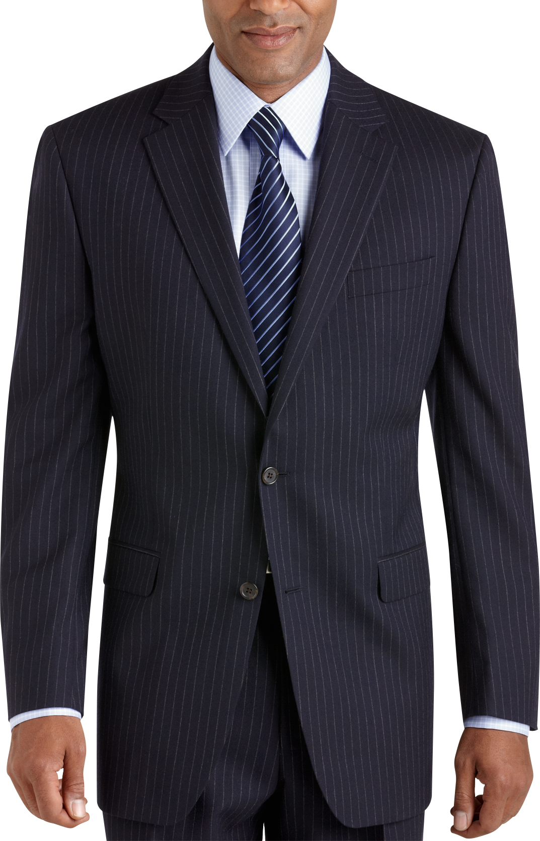 Ralph lauren navy pinstripe suit Clearance