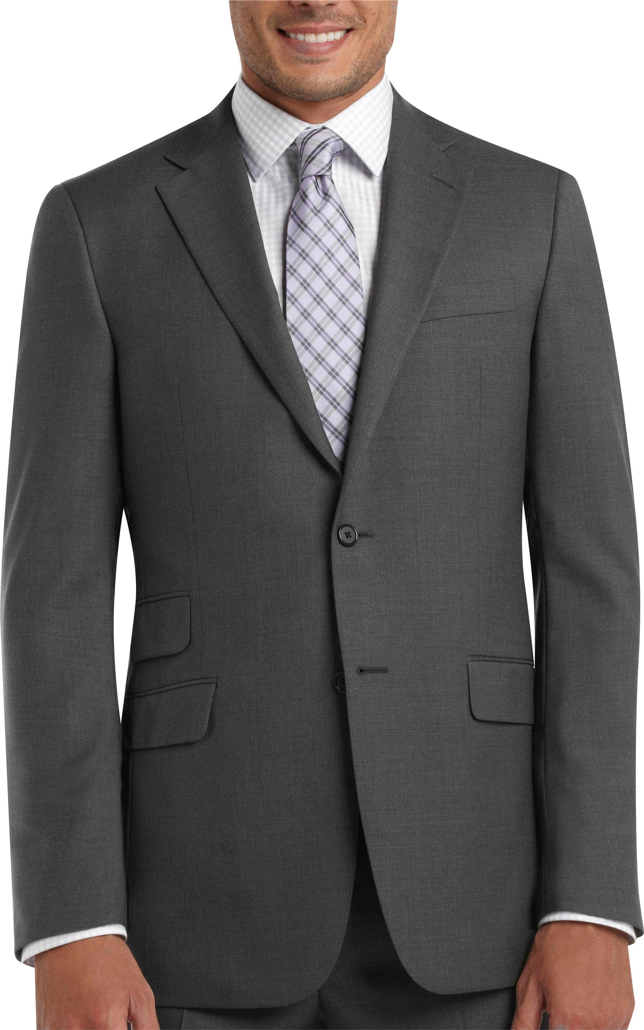 Hickey Freeman Charcoal Gray Classic Fit Suit - Men's Sale | Men's ...