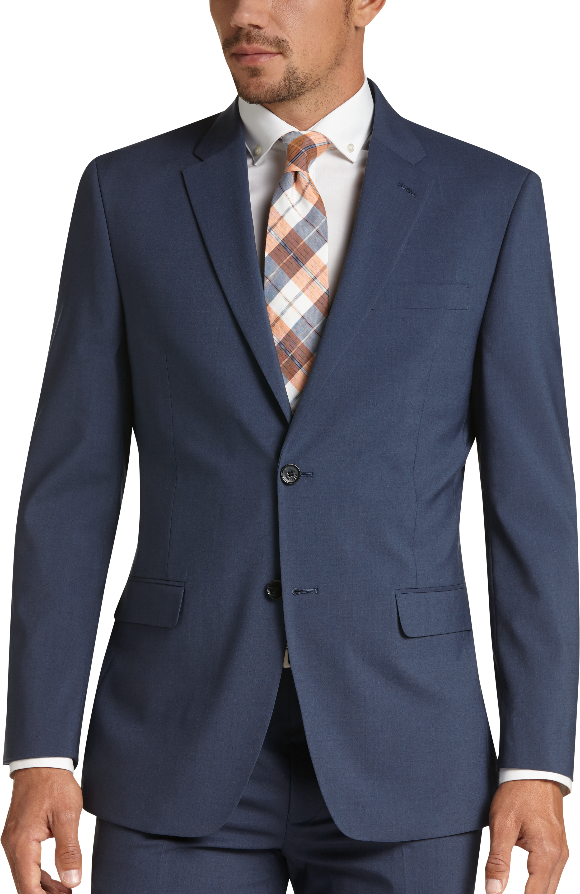 Tommy Hilfiger Blue Slim Fit Suit - Men's Sale | Men's Wearhouse