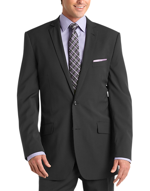 Marc Ecko Navy Stripe Slim Fit Suit - Men's Sale | Men's Wearhouse