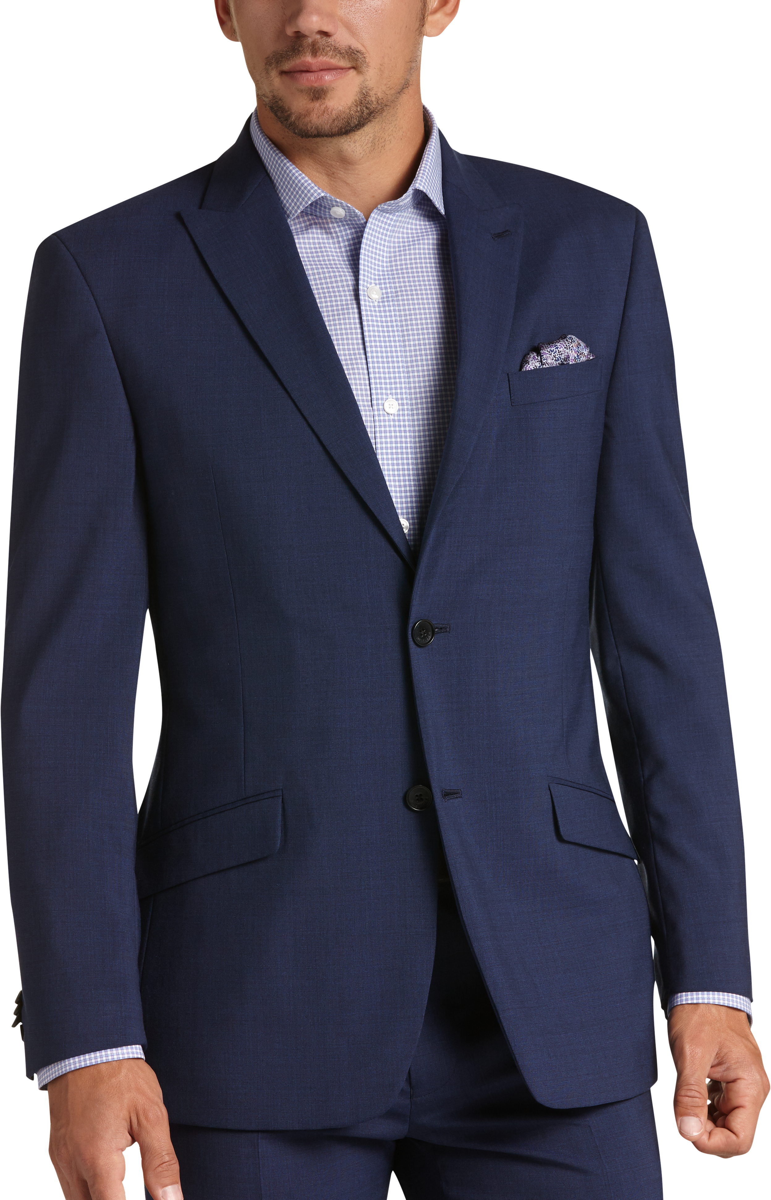 Tommy Hilfiger Blue Extra Short Slim Fit Suit - Men's Sale | Men's ...