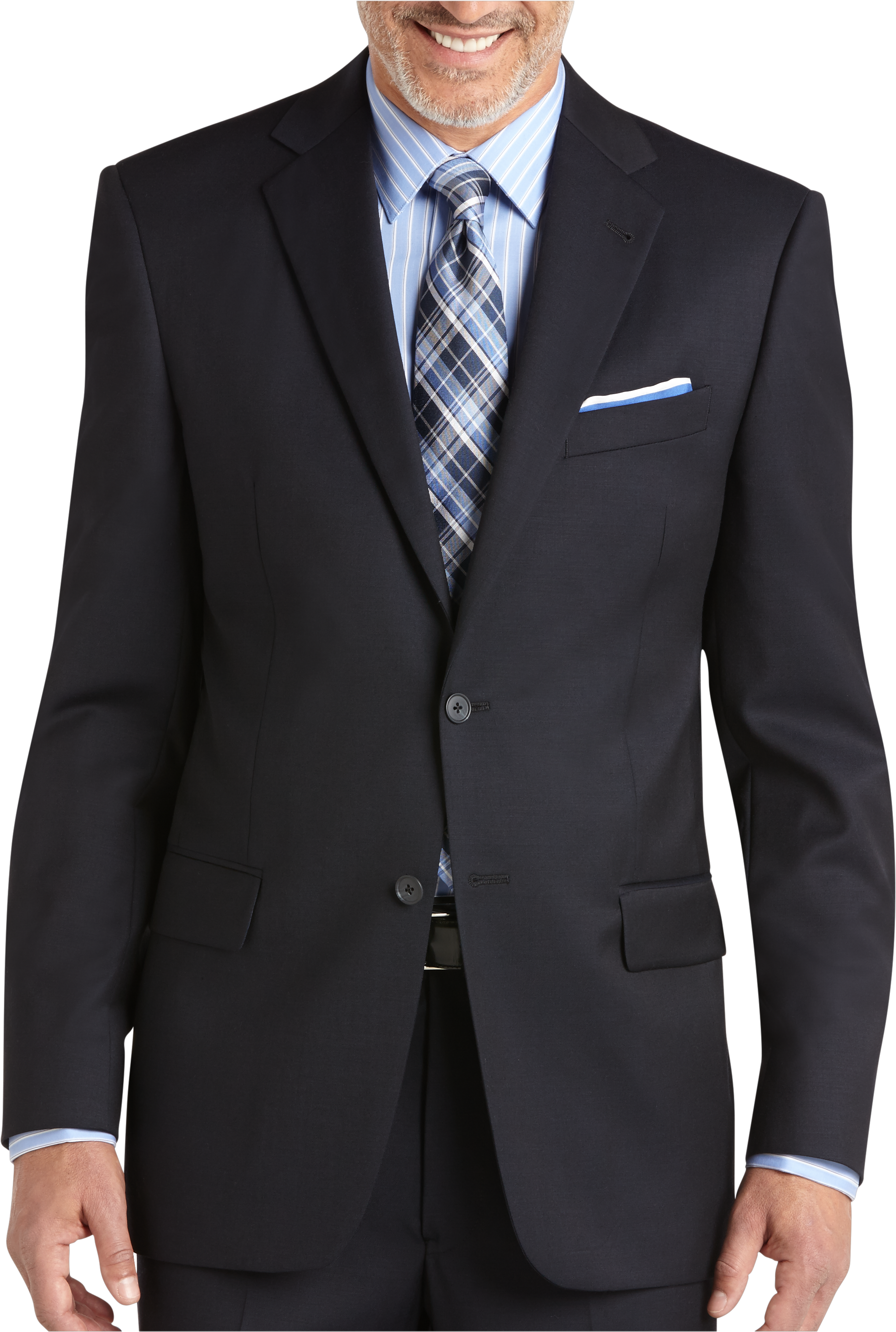 Joseph Abboud Navy Modern Fit Suit - Men's Suits | Men's Wearhouse