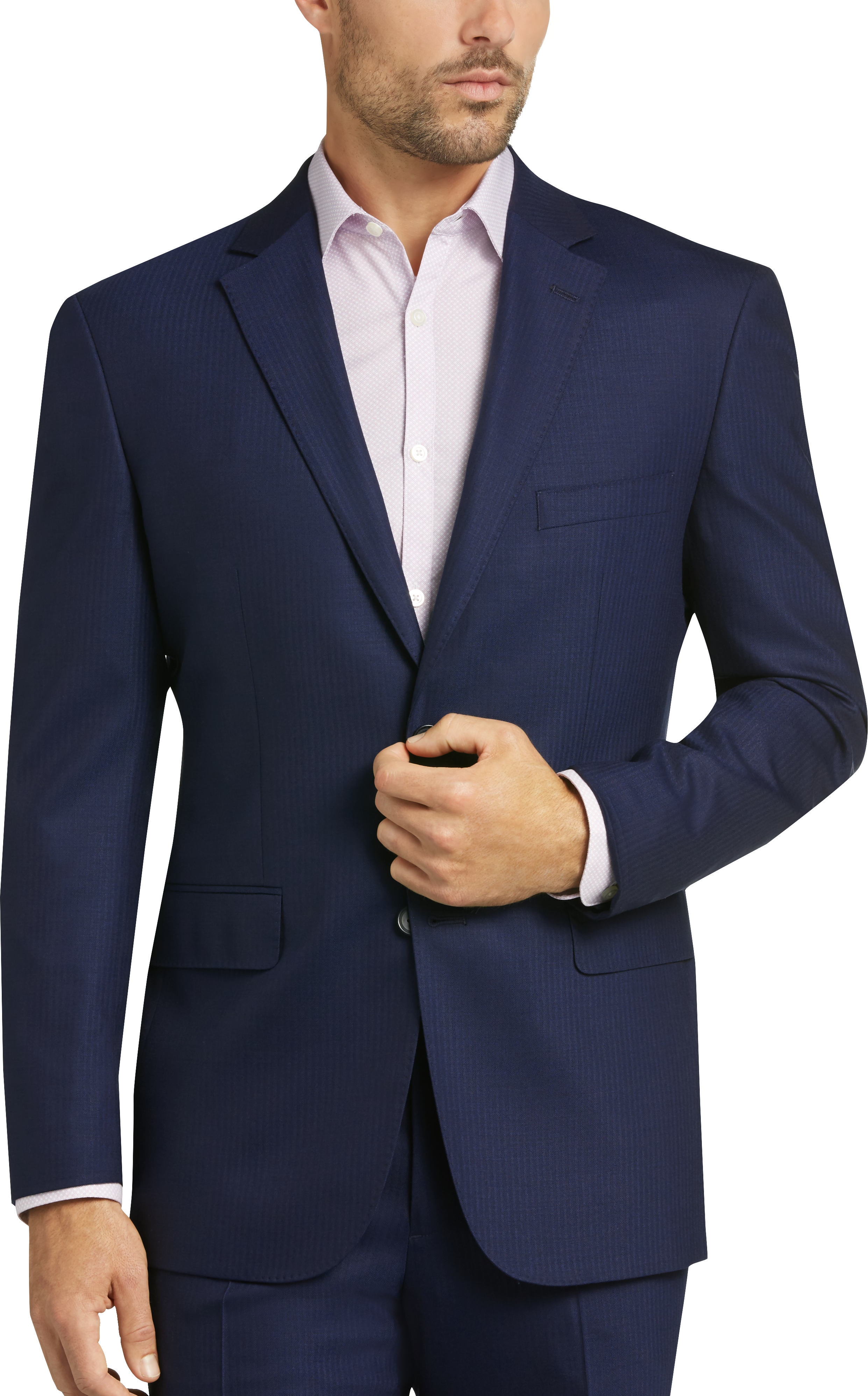 Awearness Kenneth Cole Blue Slim Fit Suit - Men's Sale | Men's Wearhouse