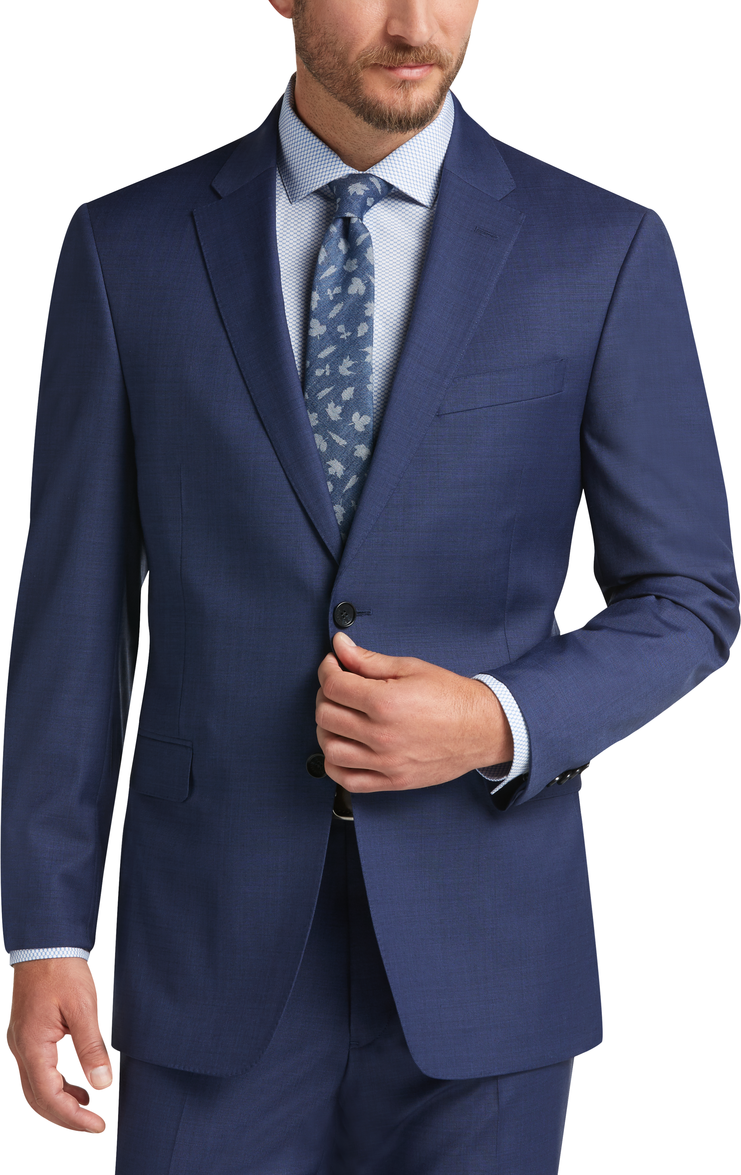 tommy hilfiger adams blue suit