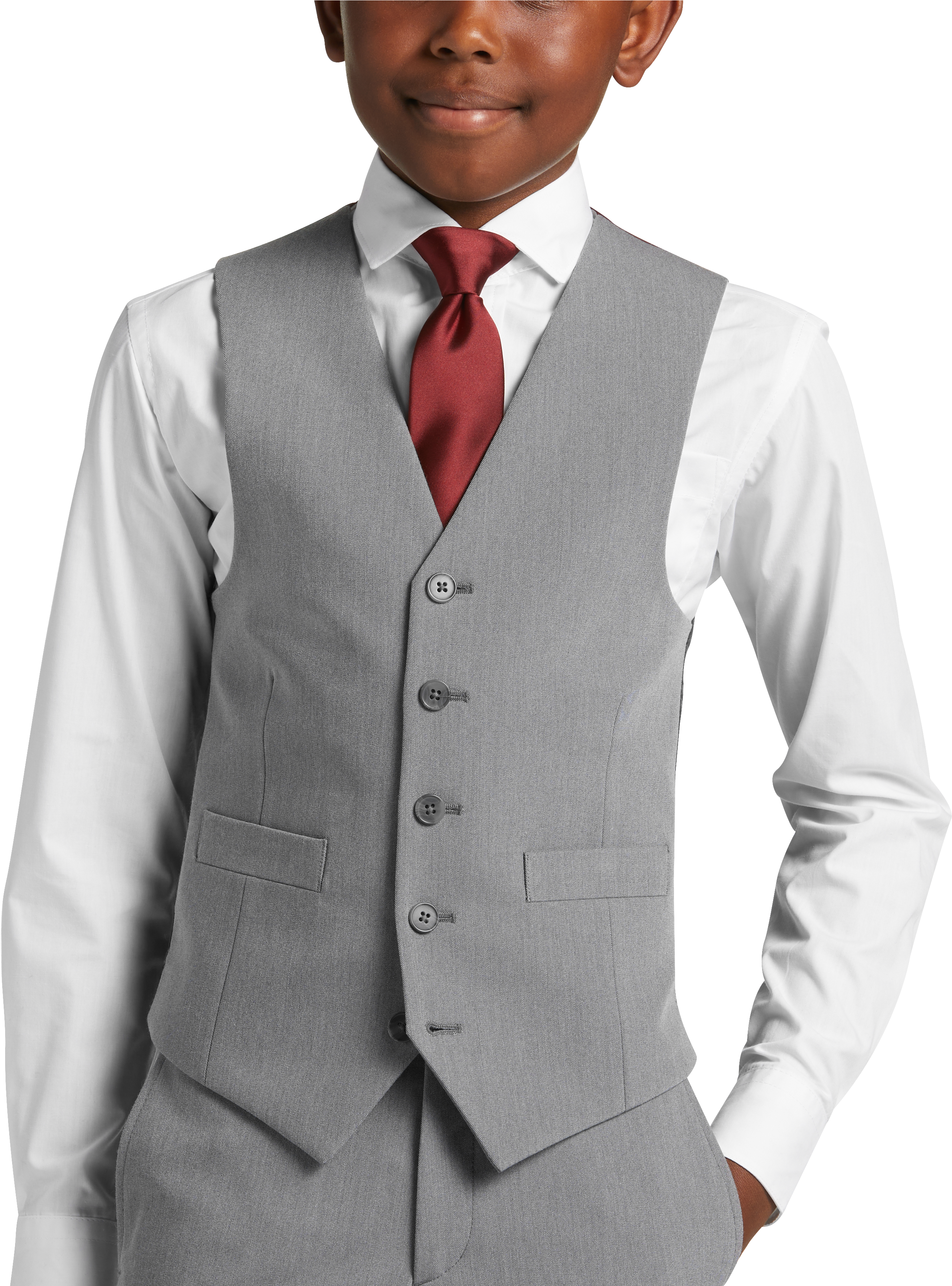 Joseph Abboud Boys Suit Separates Vest, Gray - Men's Suits | Men's ...