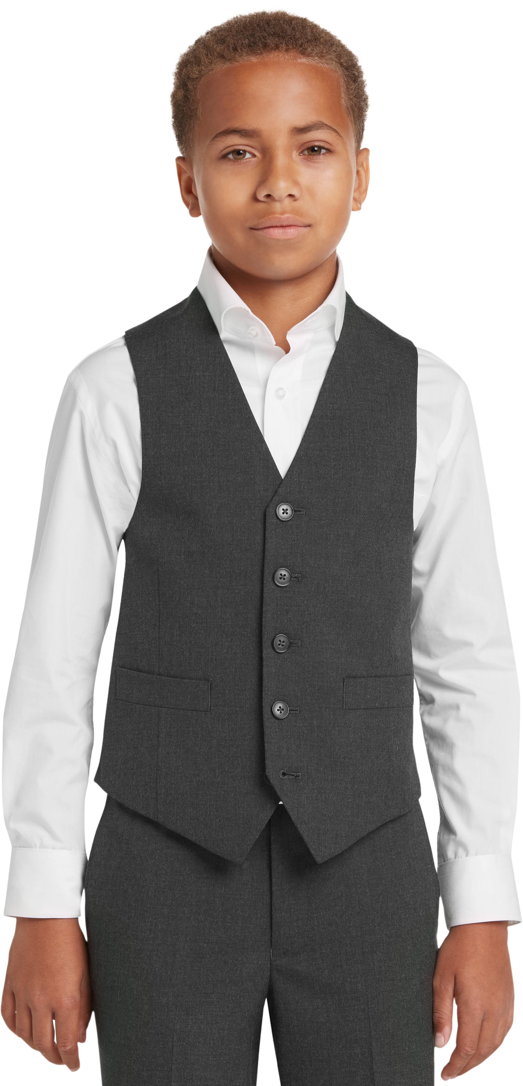 Joseph Abboud Boys Suit Separates Vest, Charcoal - Men's Suits | Men's ...