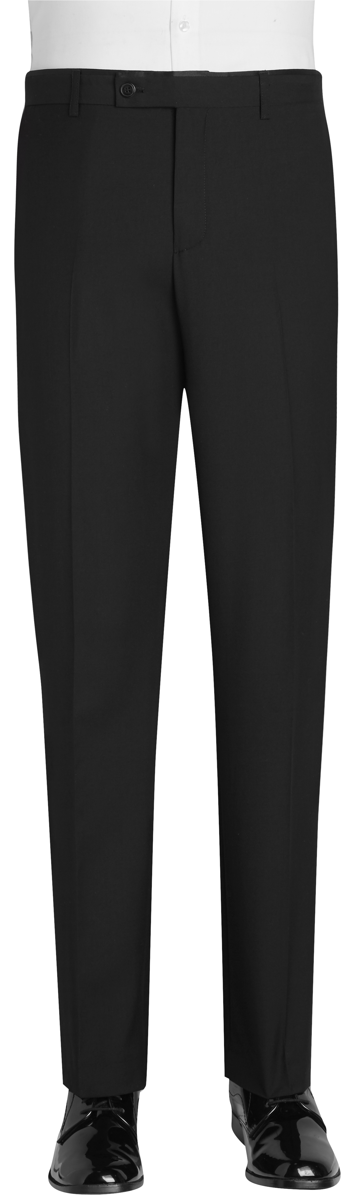 Paisley & Gray Slim Fit Tuxedo Pants, Black - Mens Suits - Men's Wearhouse