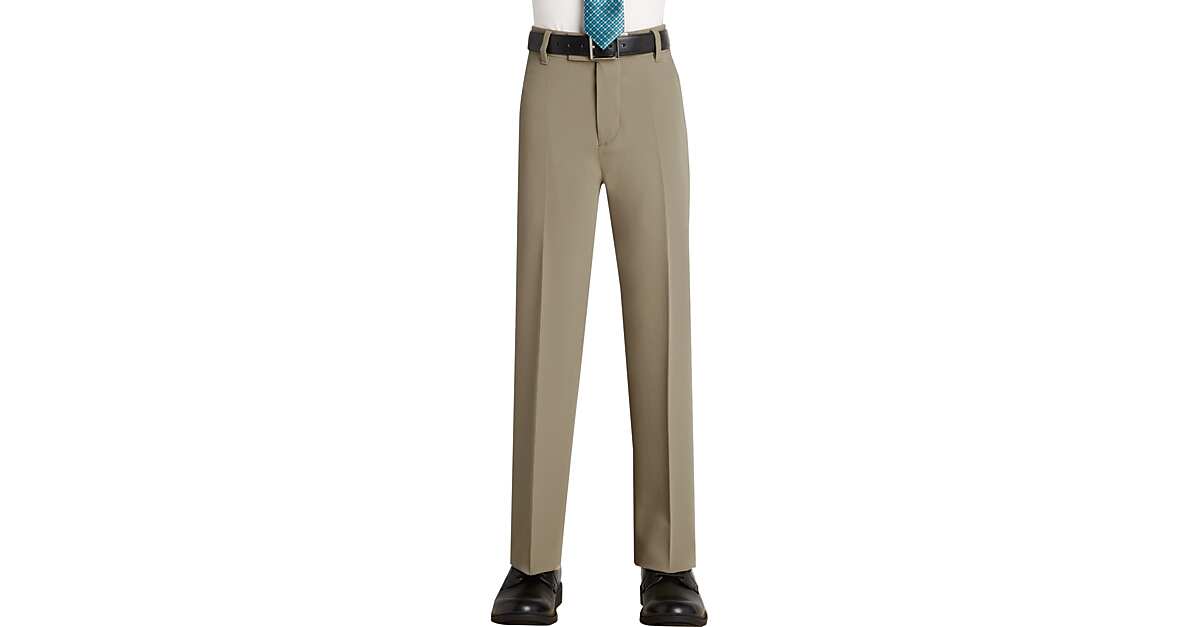 boys tan dress pants