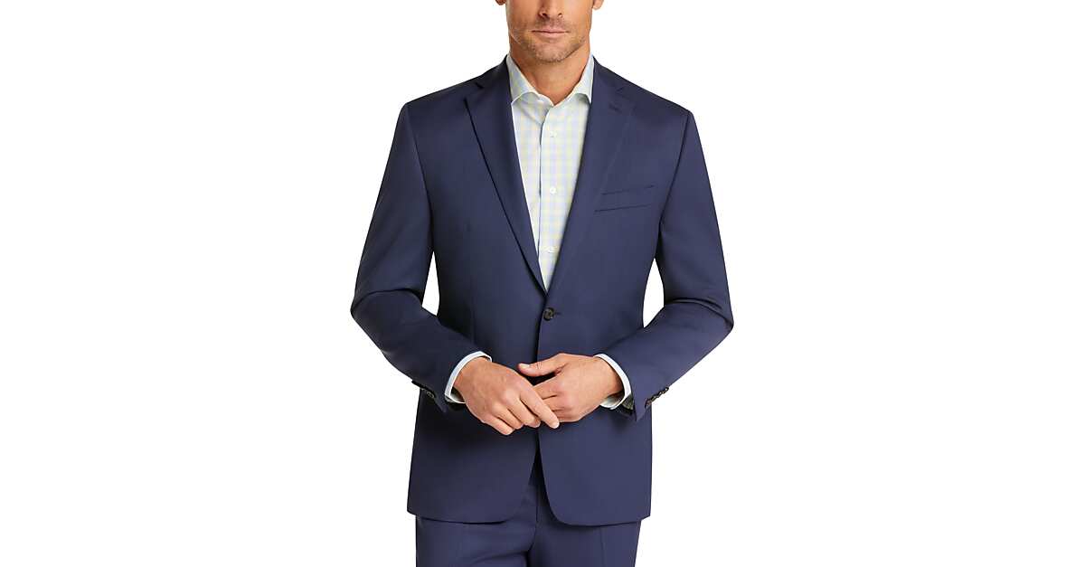 Lauren By Ralph Lauren Blue Classic Fit Suit Men S Suits Men S Wearhouse