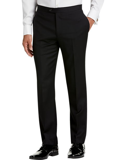 Calvin Klein Black Extreme Slim Fit Tuxedo Separates Slacks - Men's ...